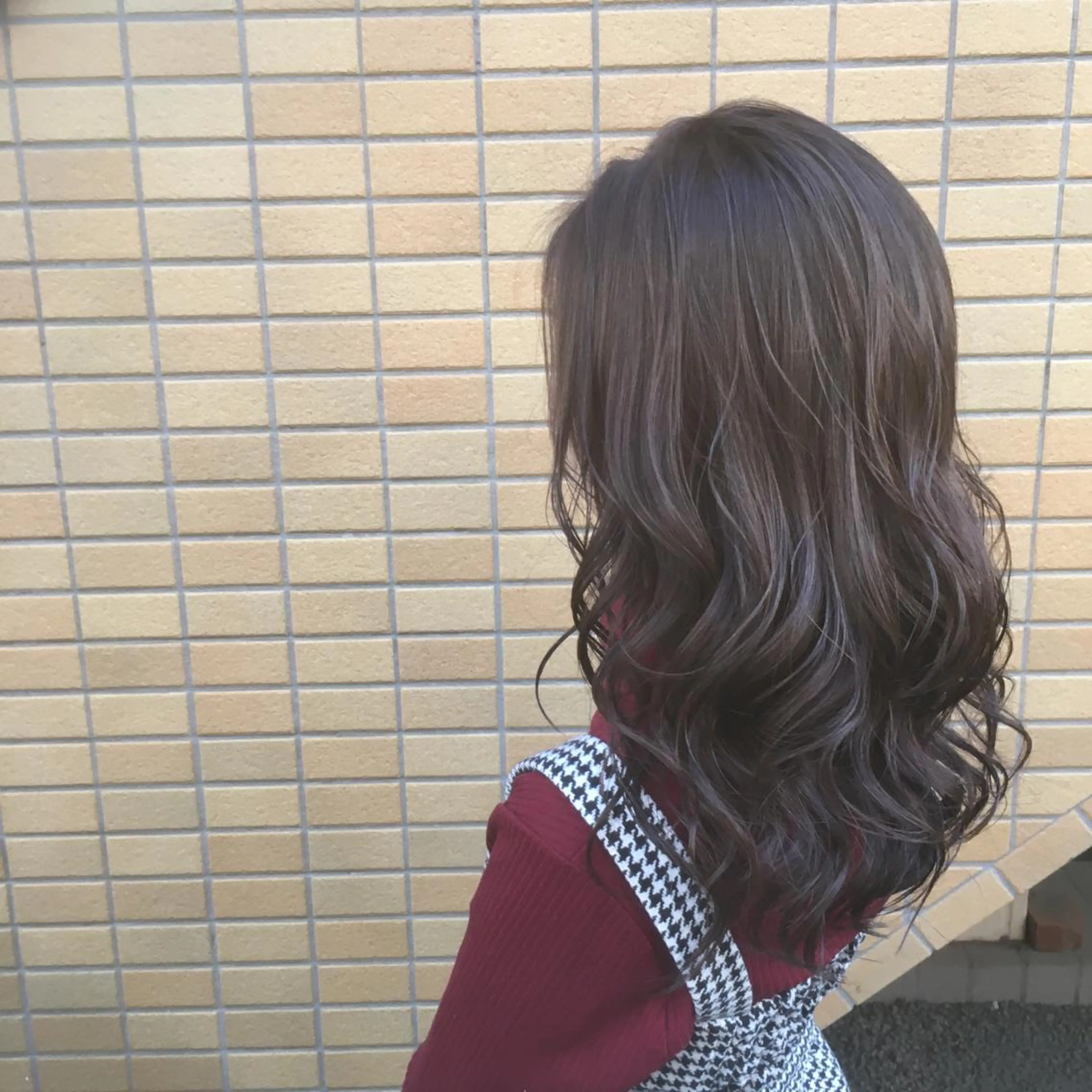 ロング カラー カット ヘアカラー しのはら まどかのヘアスタイル
