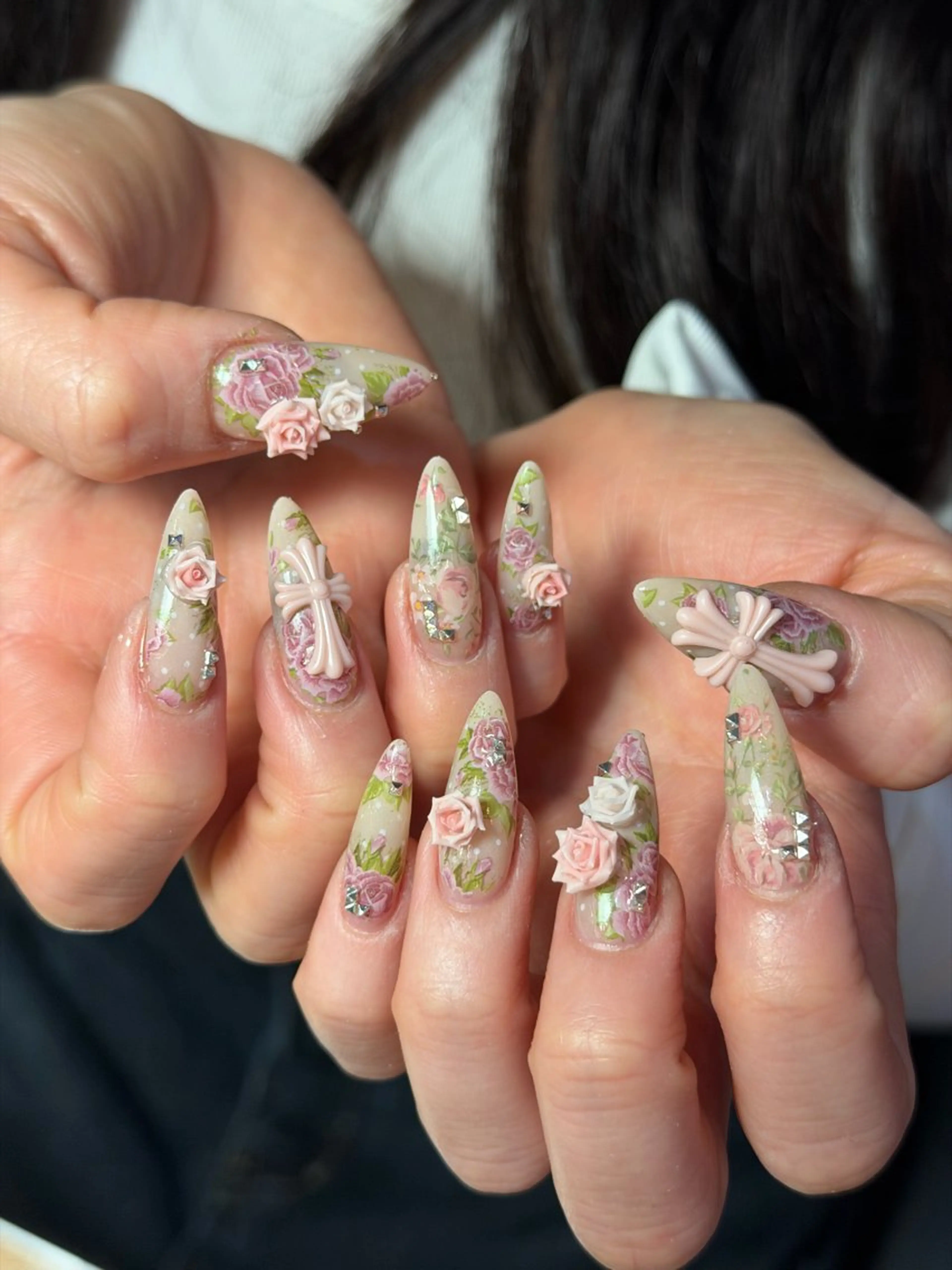ネイル 韓国ネイル シンプルネイル ワンホンネイル ハンドネイル CoMo Nail Studio所属・CoMo Nailのネイルデザイン