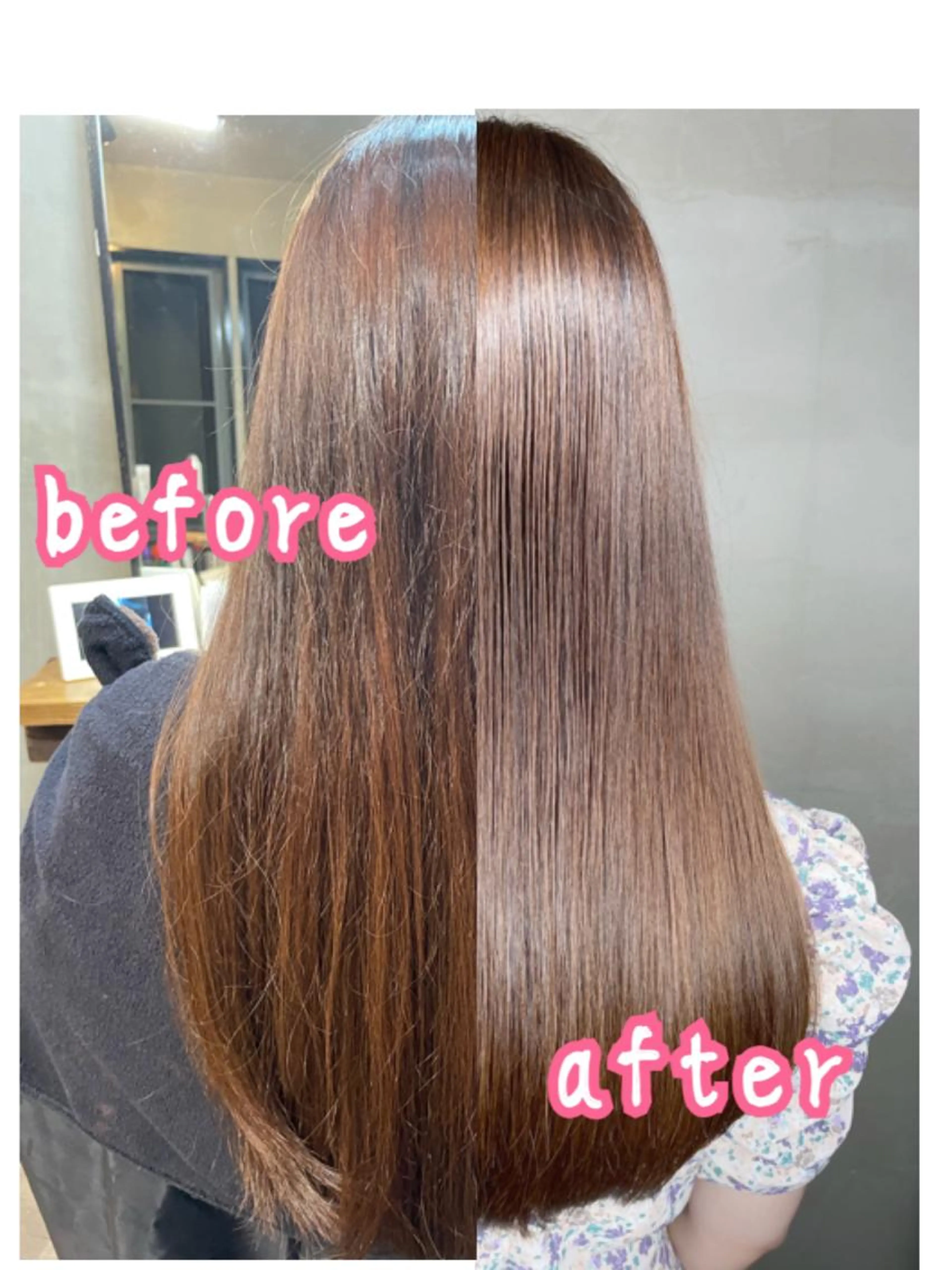 ❤️1日2組限定💕カット+超髪質改善ウルトワorサイエンスアクア＋イルミナカラー✨の写真