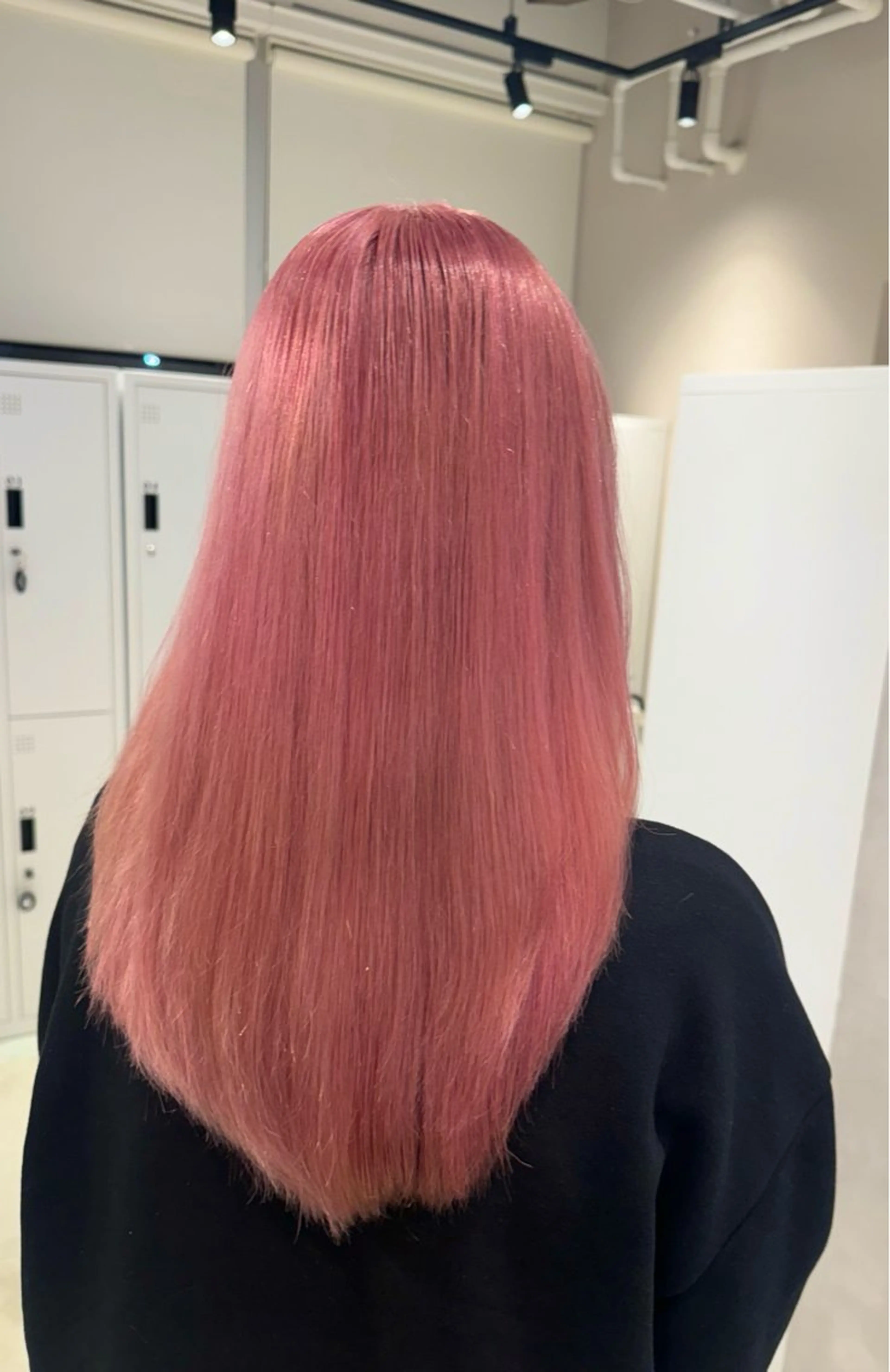 カラー アッシュ ピンクカラー ヘアカラー トリートメント 透明感カラー✨艶髪 制作🌱山根あゆみのヘアスタイル