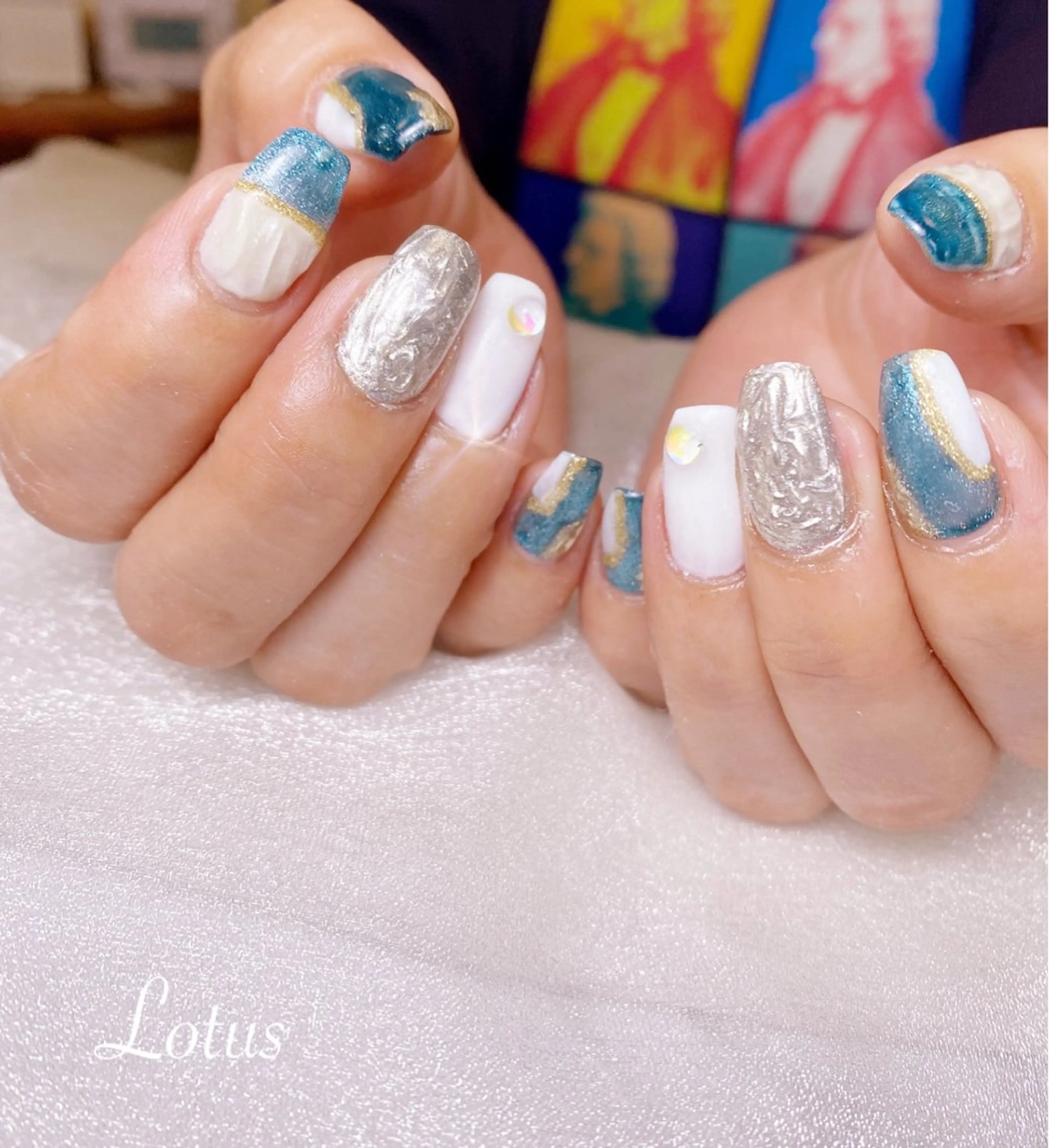 ネイル ハンドネイル ハンドケア ネイル＆脱毛 Lotus🌸のネイルデザイン