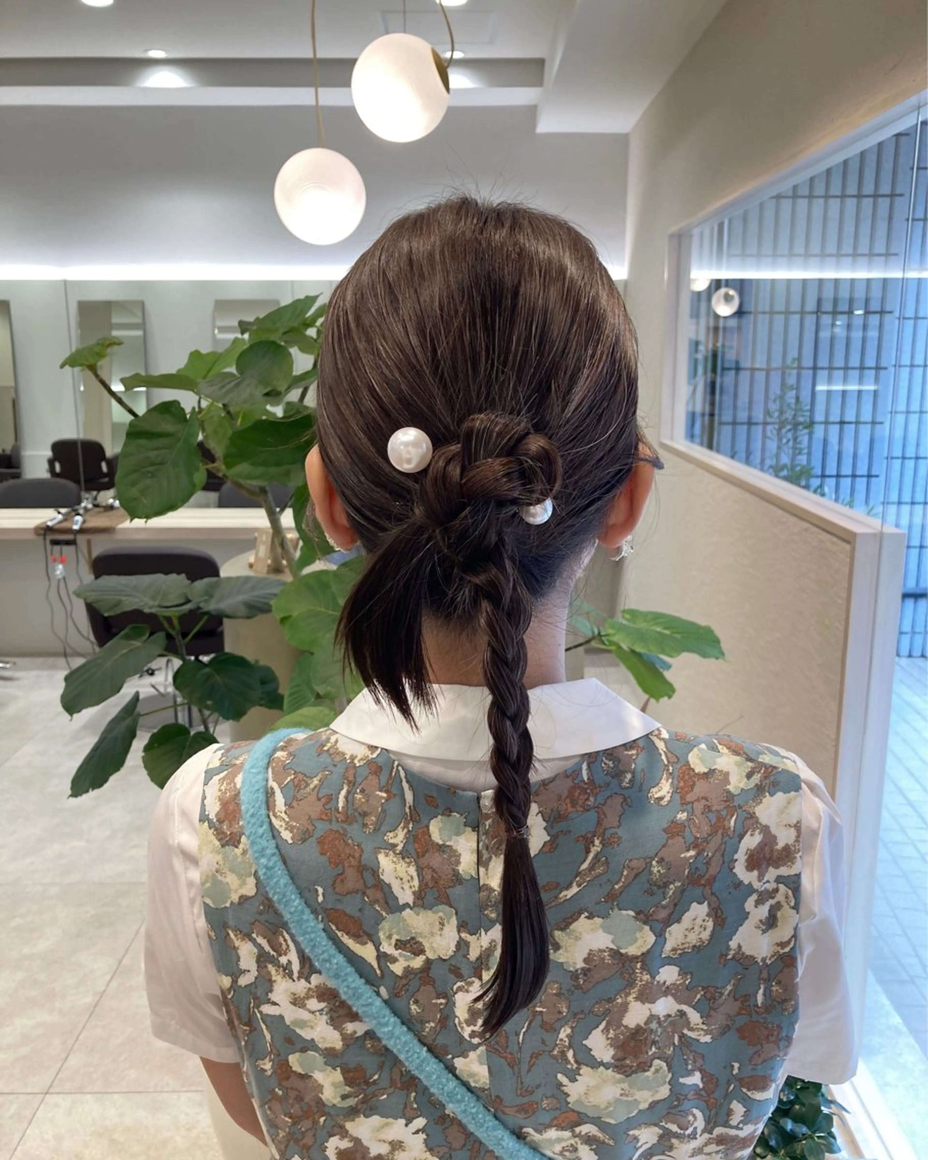 ヘアアレンジ 三つ編み WAWA miu🌷のヘアスタイル