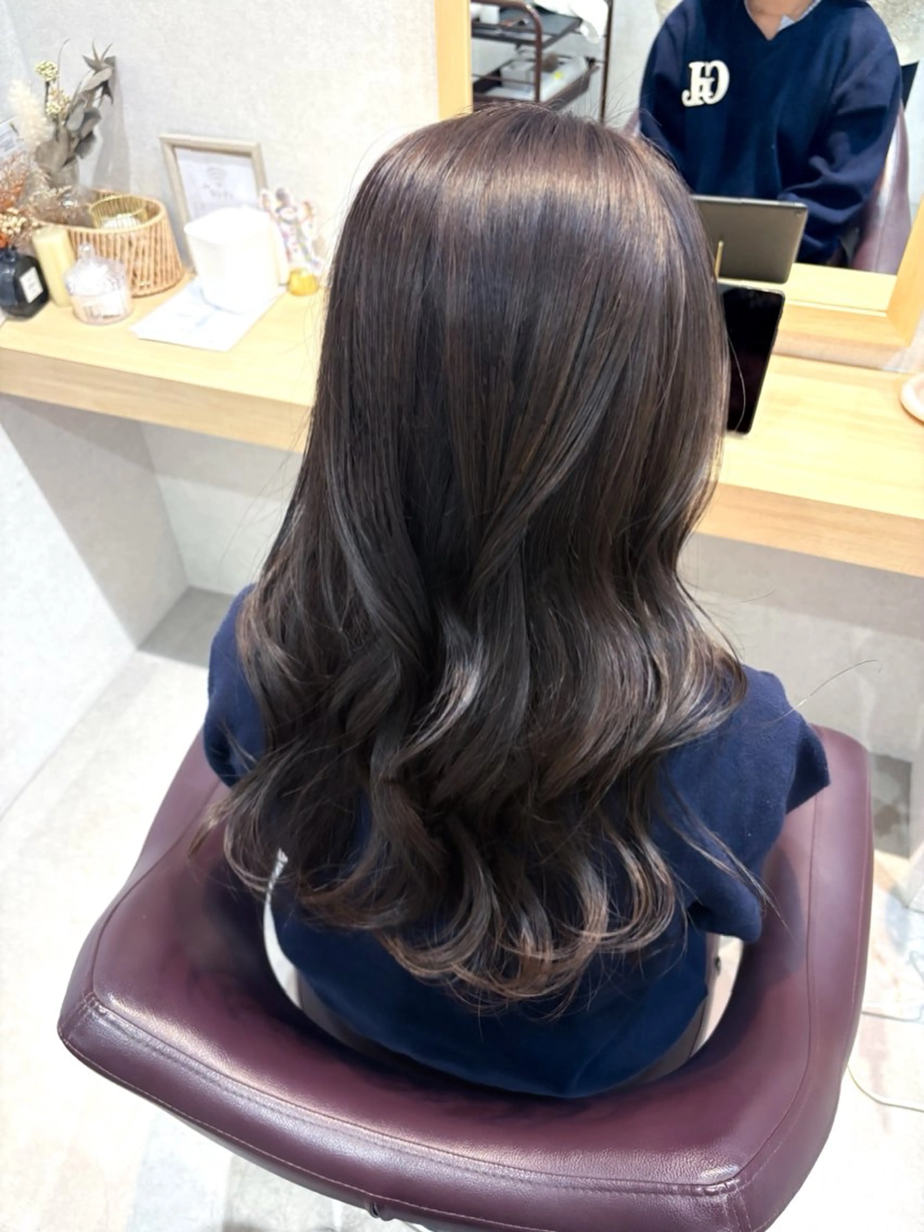 ロング カット ヘアカラー 透明感/チョコカラー 💍TAMA💍のヘアスタイル