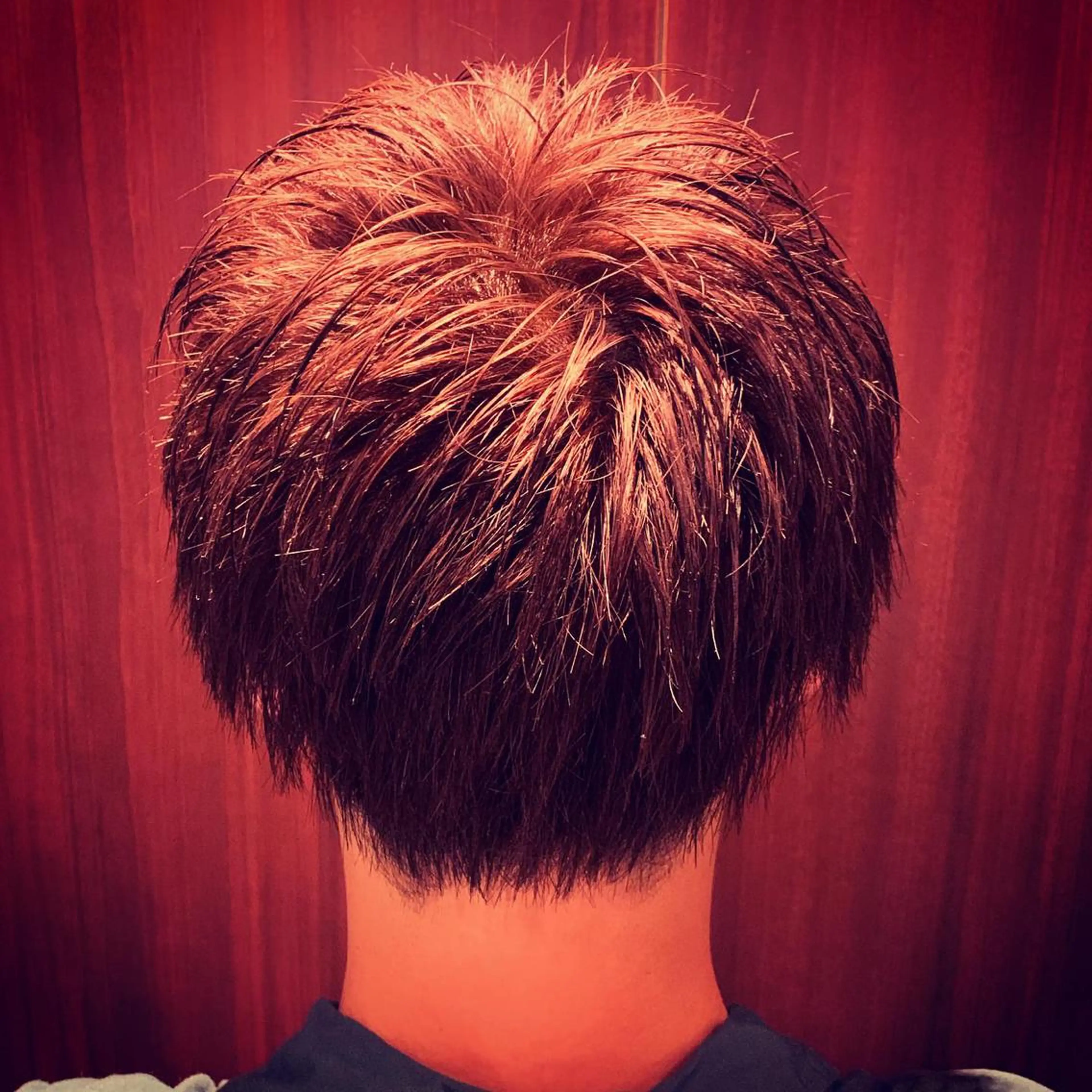 ショート カラー メンズ HIROGINZA ヒロ銀座 青山所属・マツオ リュウホウ🐉のヘアスタイル