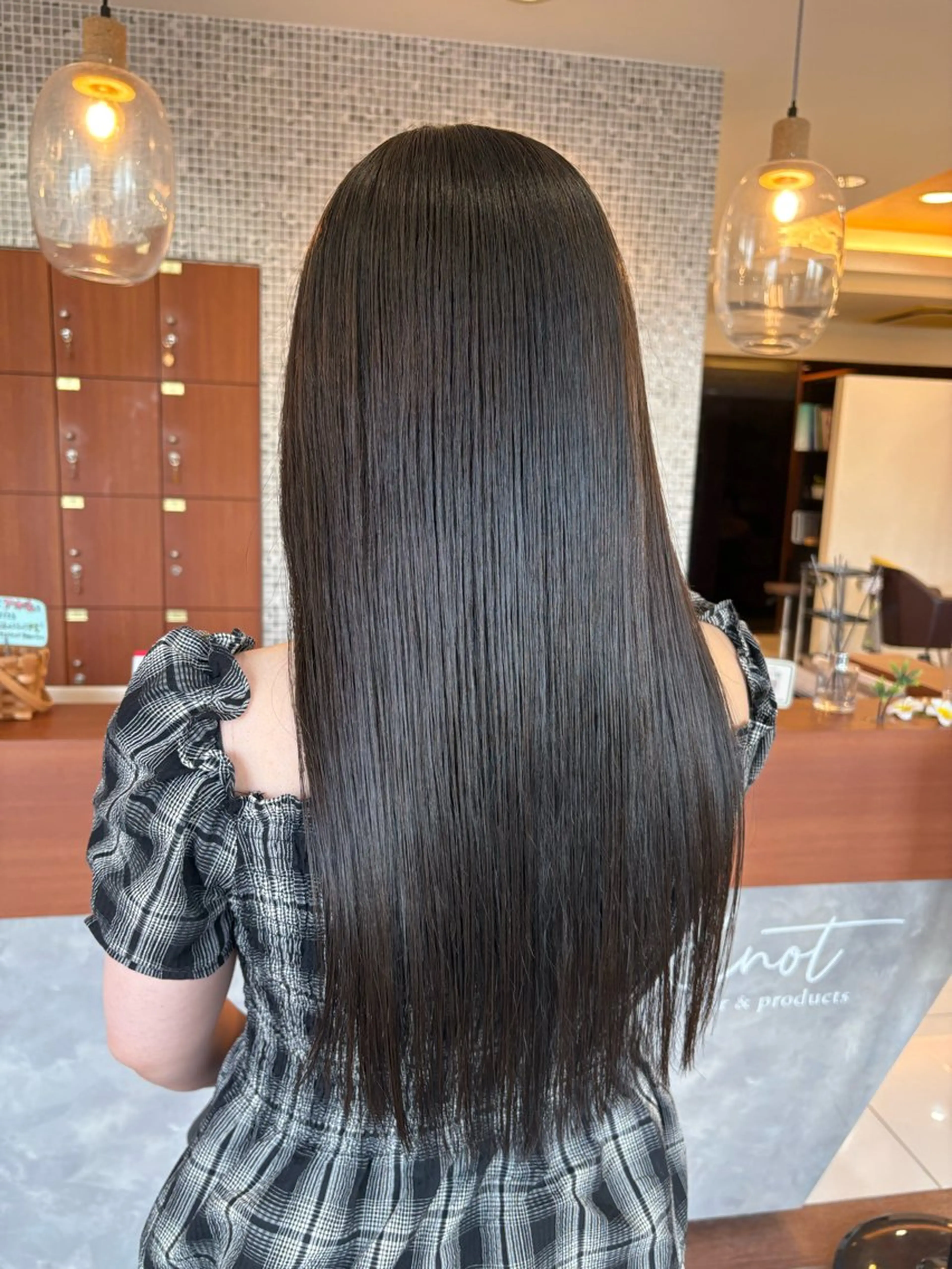 🍑knot新規限定カット➕好評中オージュアトリートメント🍑の写真