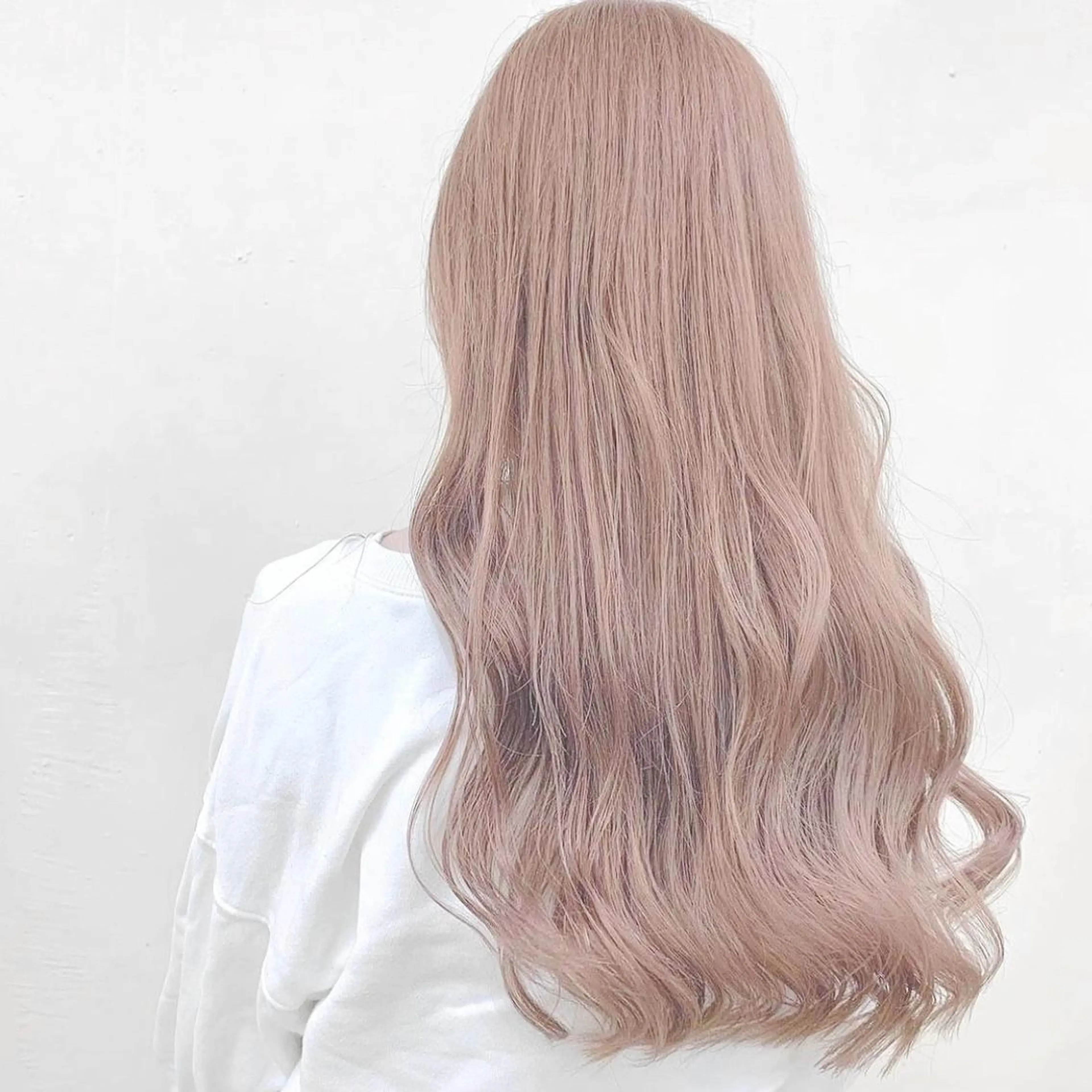 ロング カラー ヘアカラー トリートメント ヘッドスパ ヘアセット ダブルカラー 韓国ヘアKYONのヘアスタイル