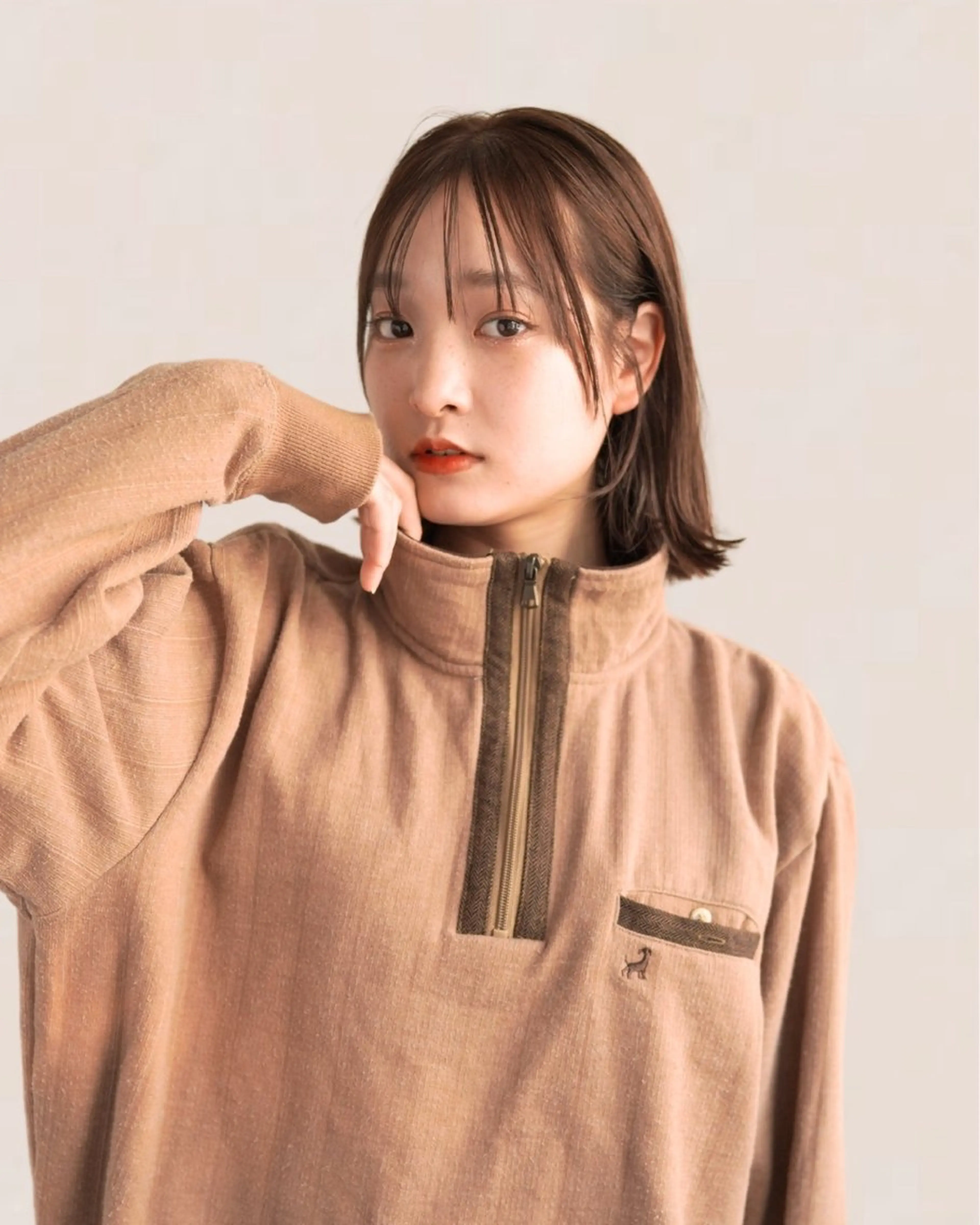 カット＋色持ちツヤ感カラーの写真