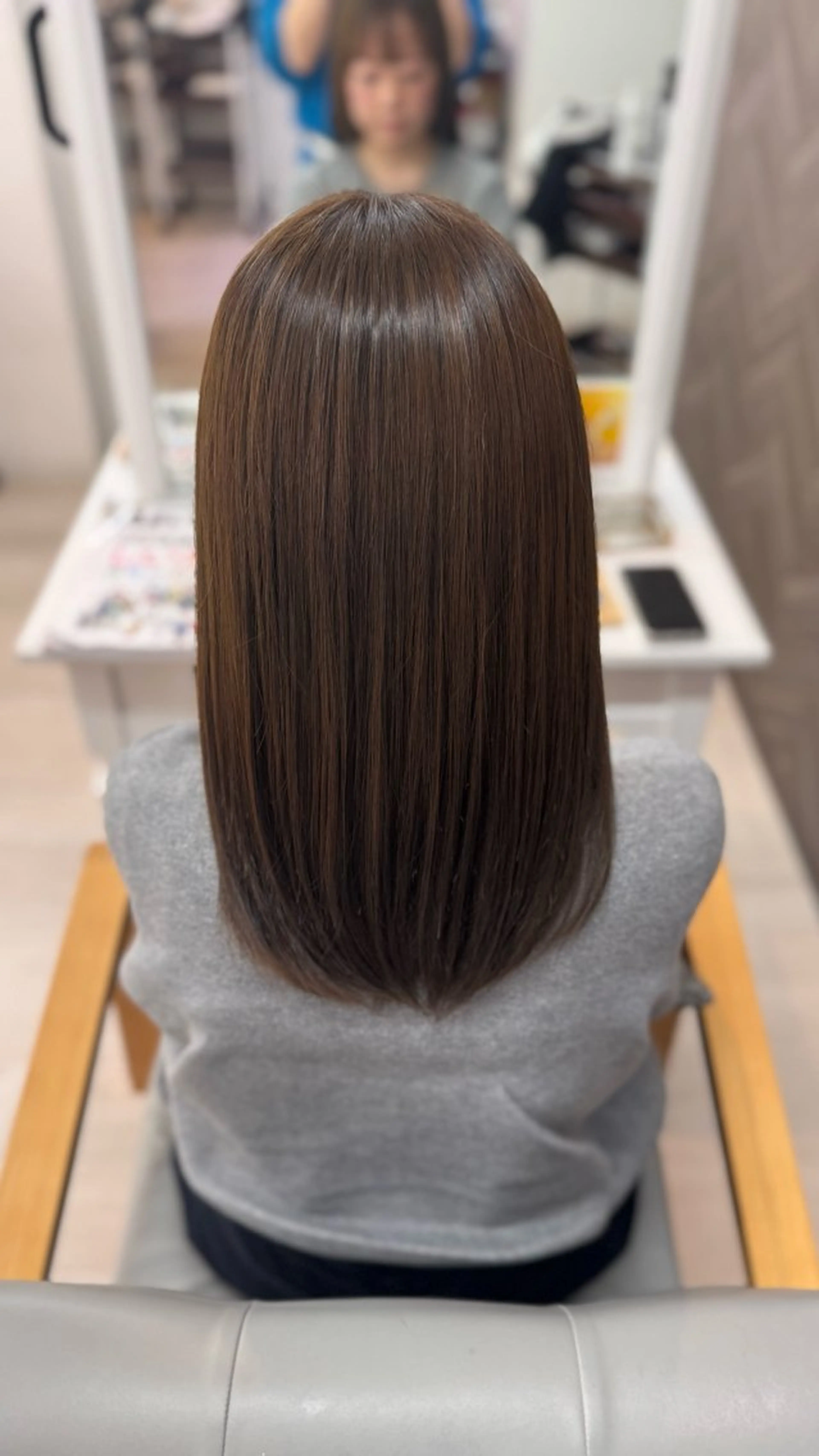 ロング カラー ヘアカラー トリートメント 武田 つぐみのヘアスタイル