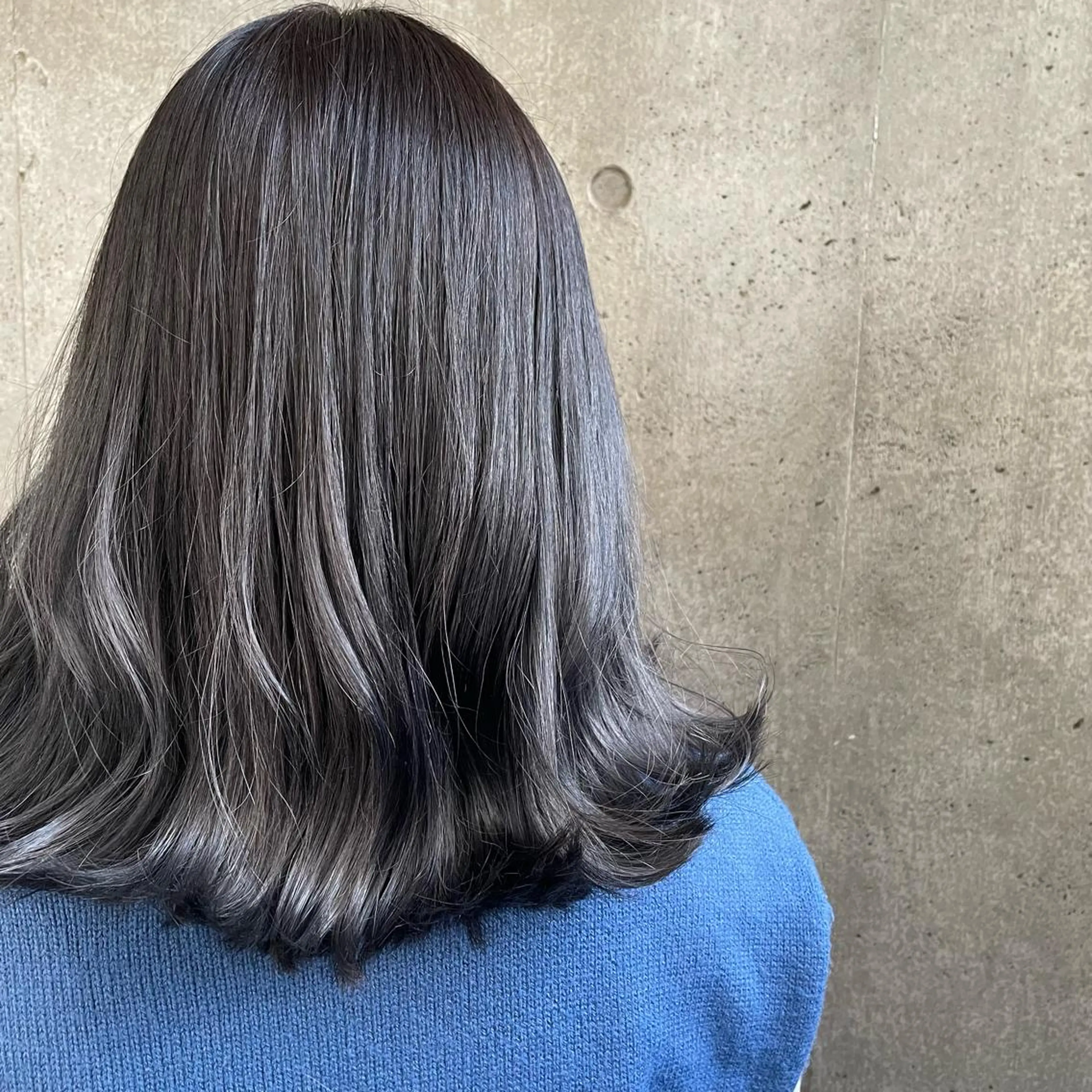 ミディアム カラー 松本平太郎美容室大宮店所属・もりたみかこ 美容師お休み中のヘアスタイル