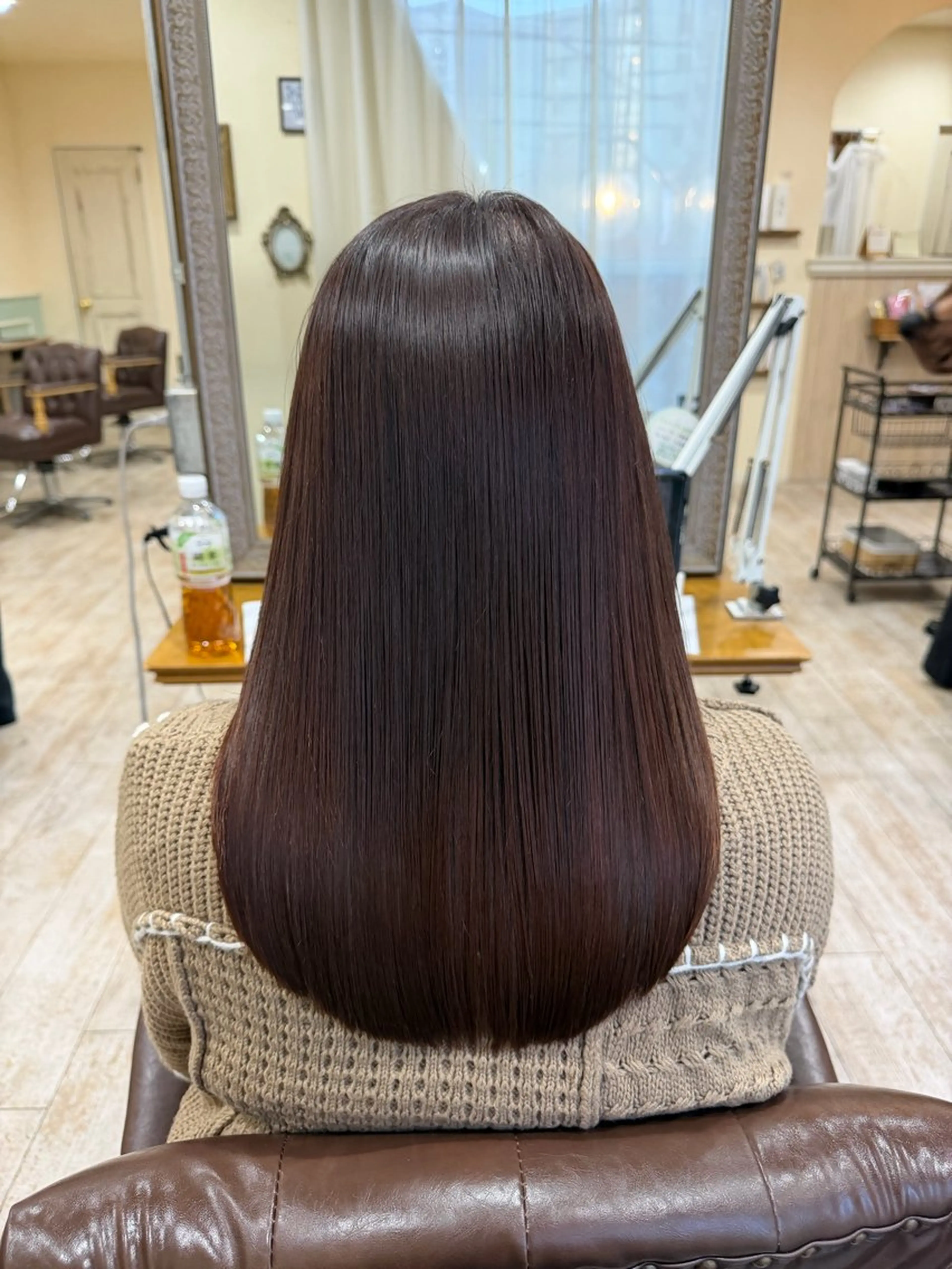 ロング カラー 髪質改善 カット 縮毛矯正 トリートメント 新越谷noble店長 松本拓也▶◀*.のヘアスタイル