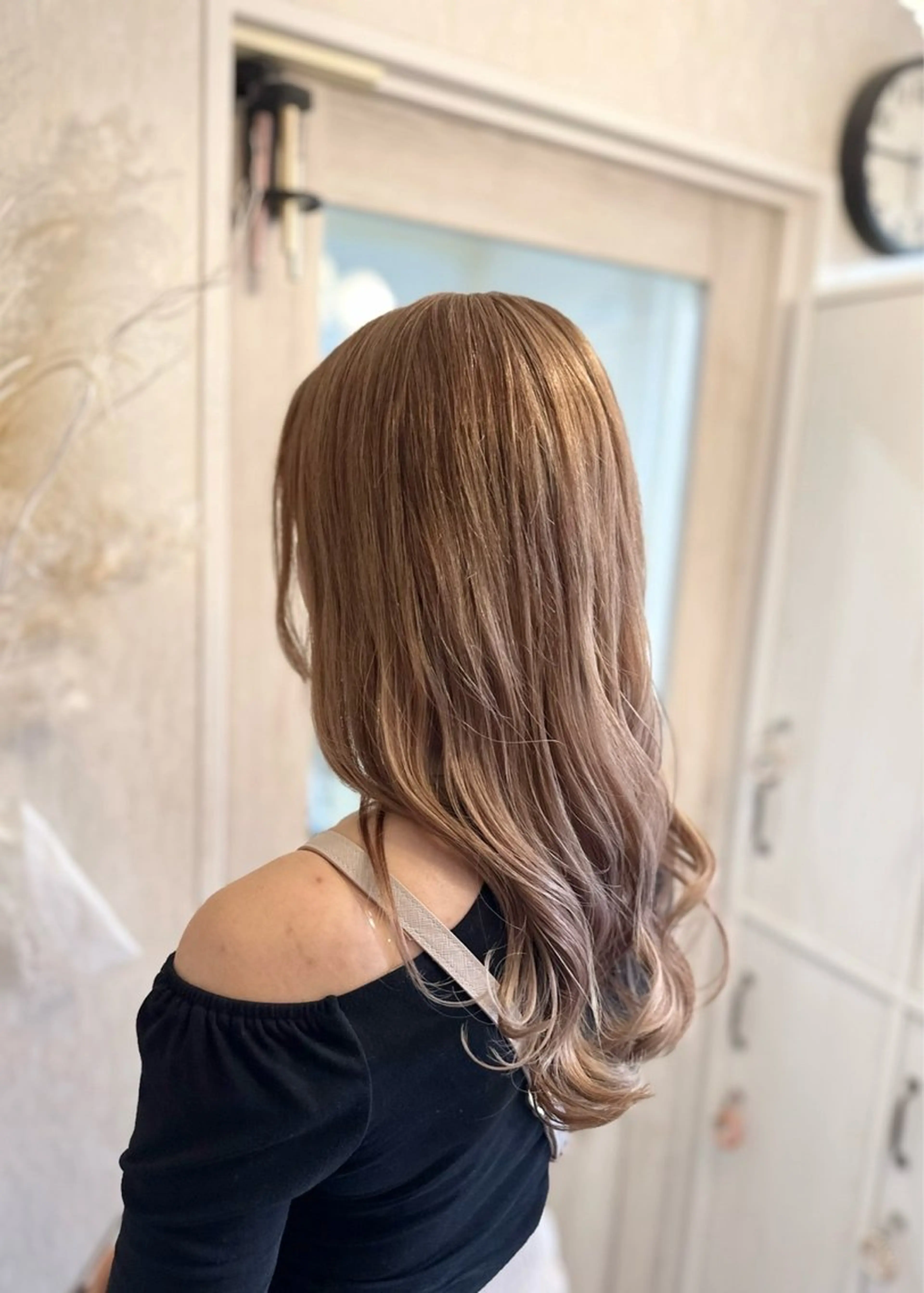 カラー 中田 渚のヘアスタイル