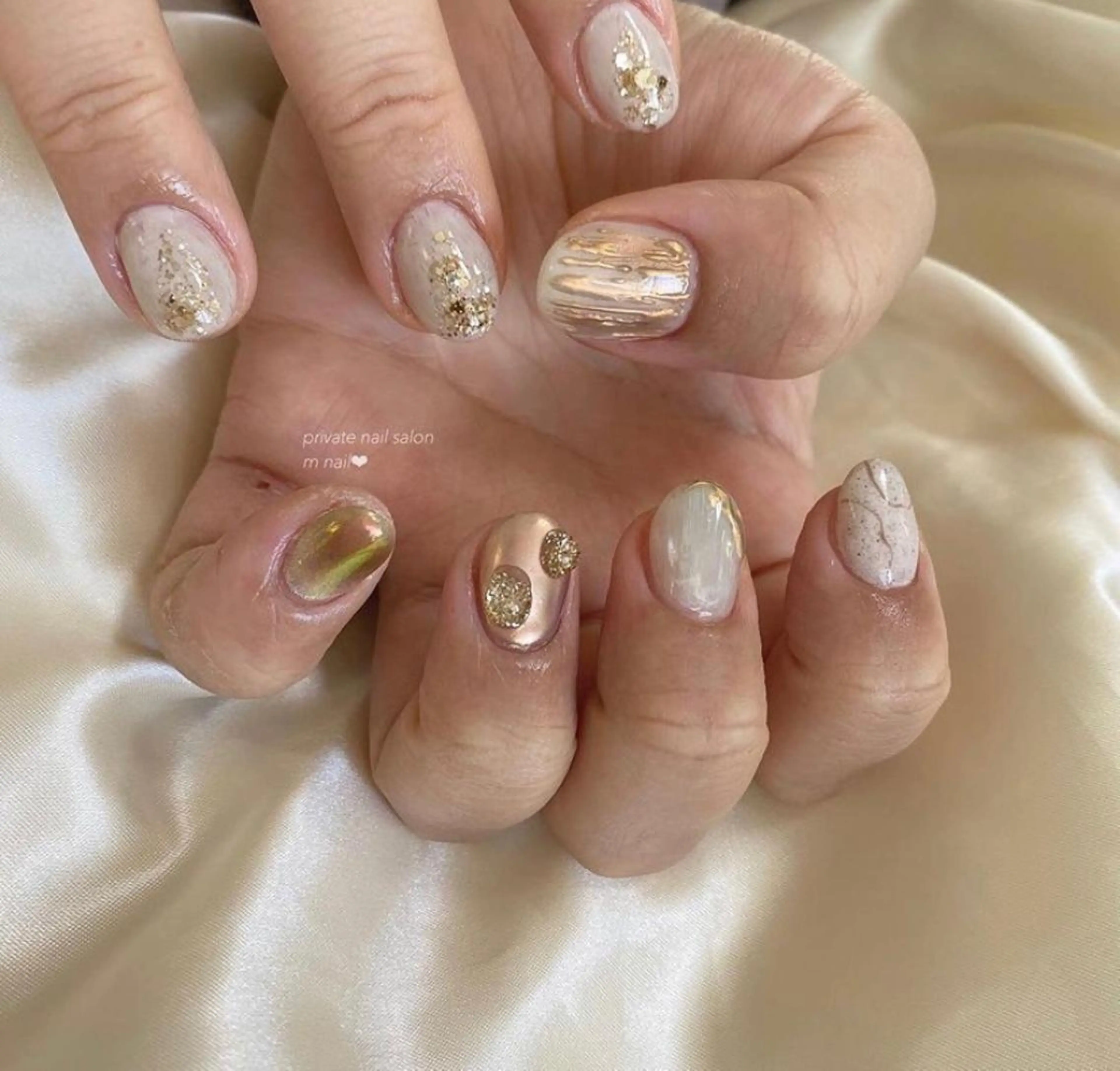 ネイル ハンドネイル 小河原 舞のネイルデザイン