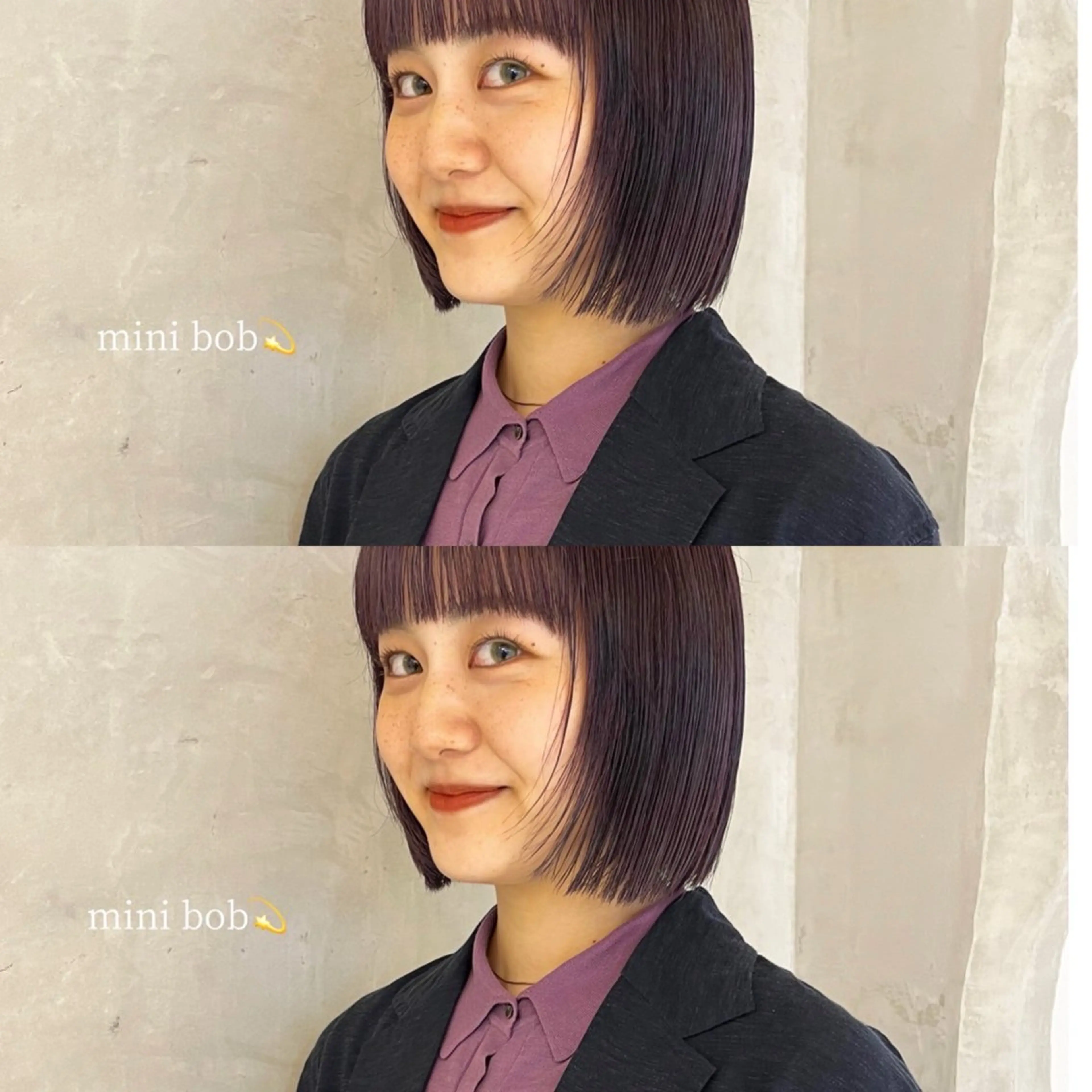 カラー スパイキーショート/ センターパート/奈菜のヘアスタイル