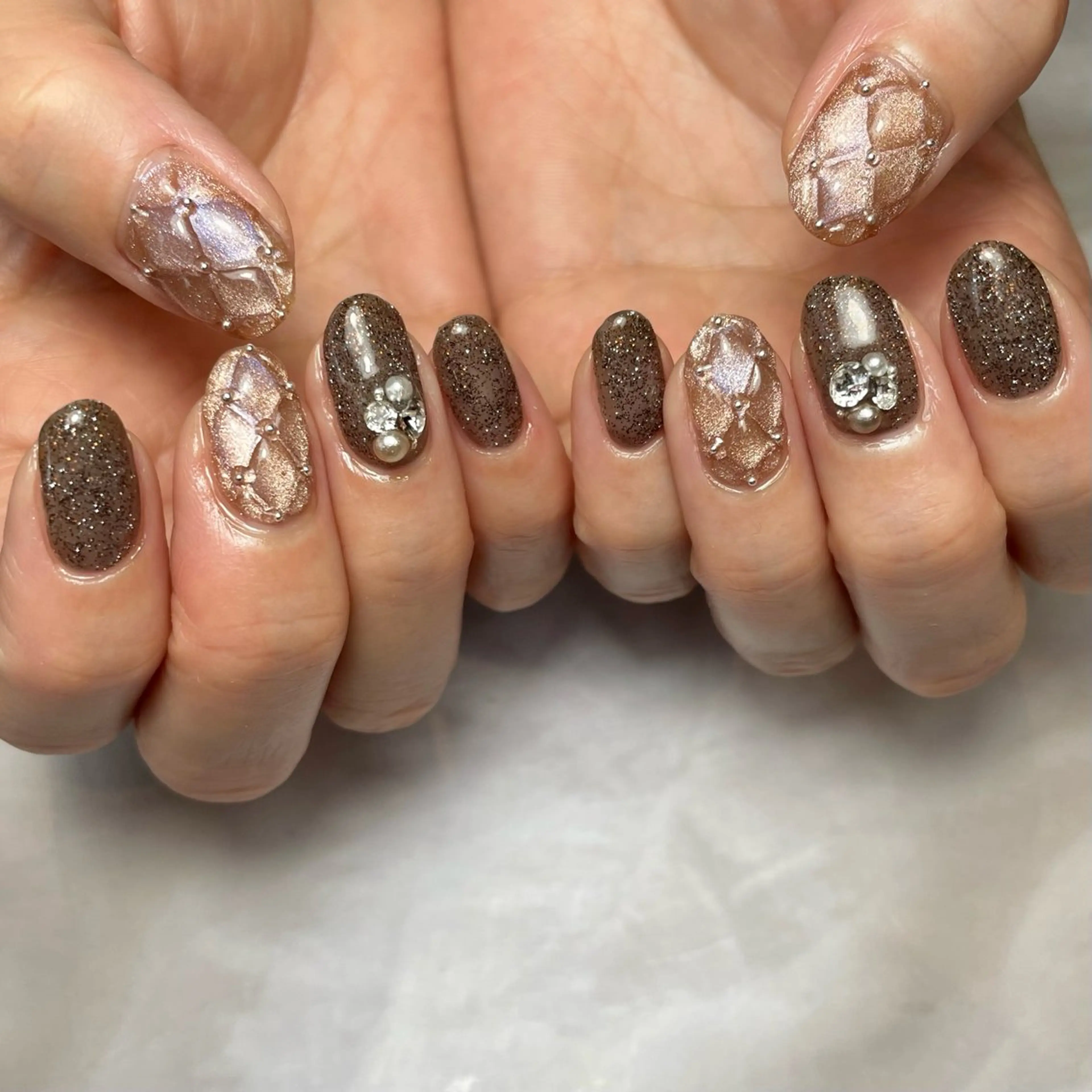 ネイル ゴージャス ハンドネイル Reflection marikoのネイルデザイン