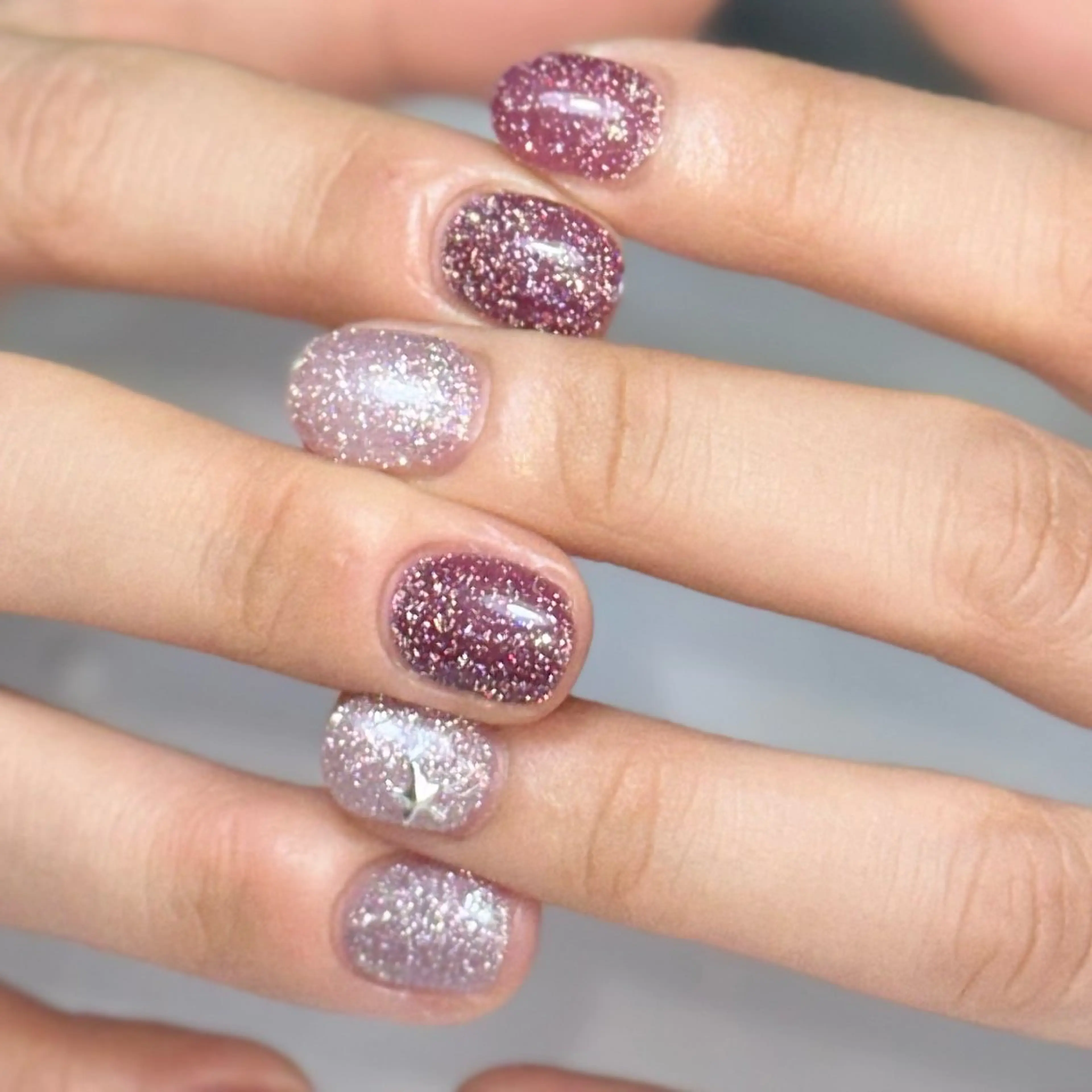 ネイル フラッシュネイル ハンドネイル HAIR&MAKE POSH 日暮里のネイルデザイン