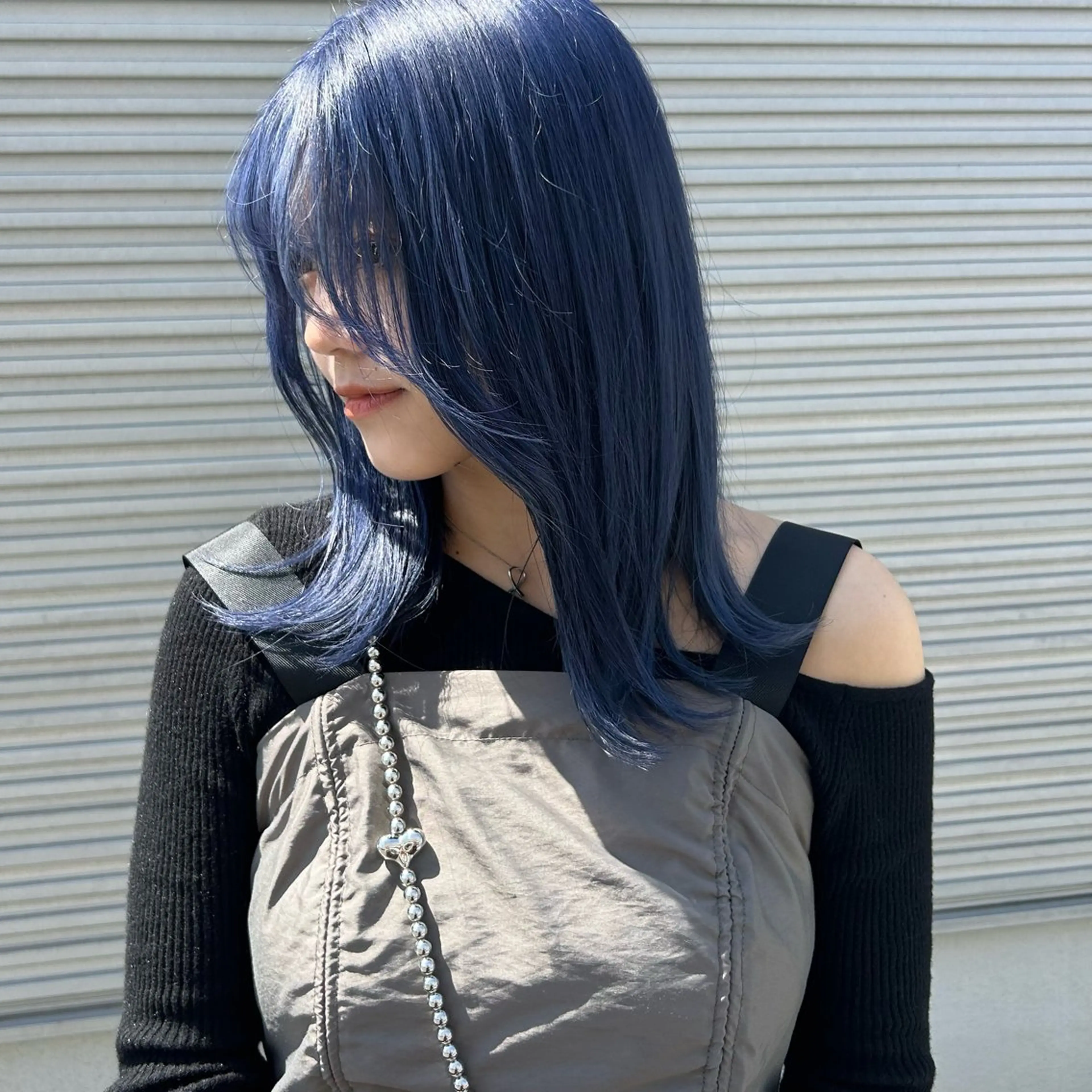 ミディアム カラー 💙ルル💙 ハイトーン/レイヤーのヘアスタイル