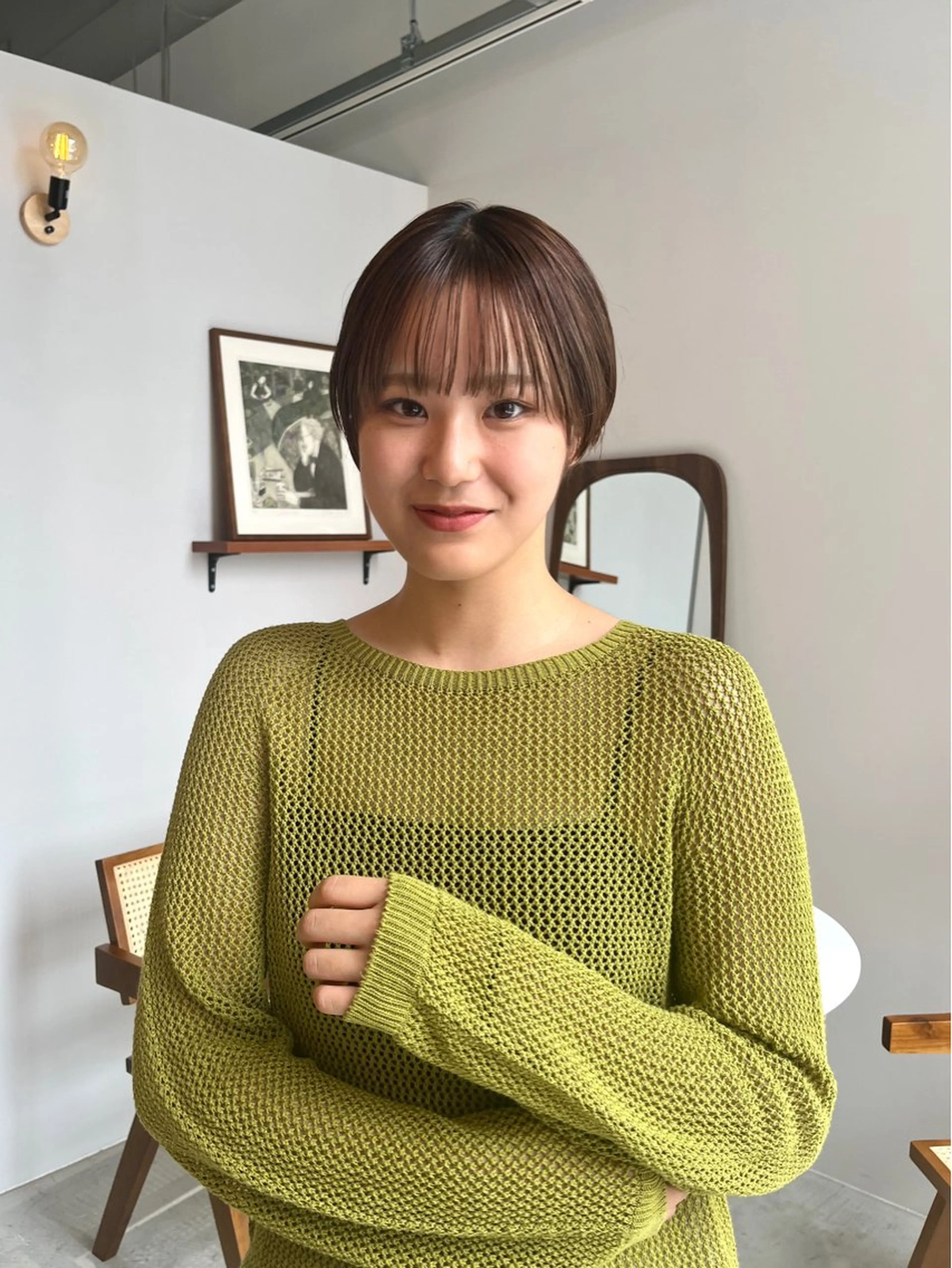 ショート 加藤 悠真のヘアスタイル