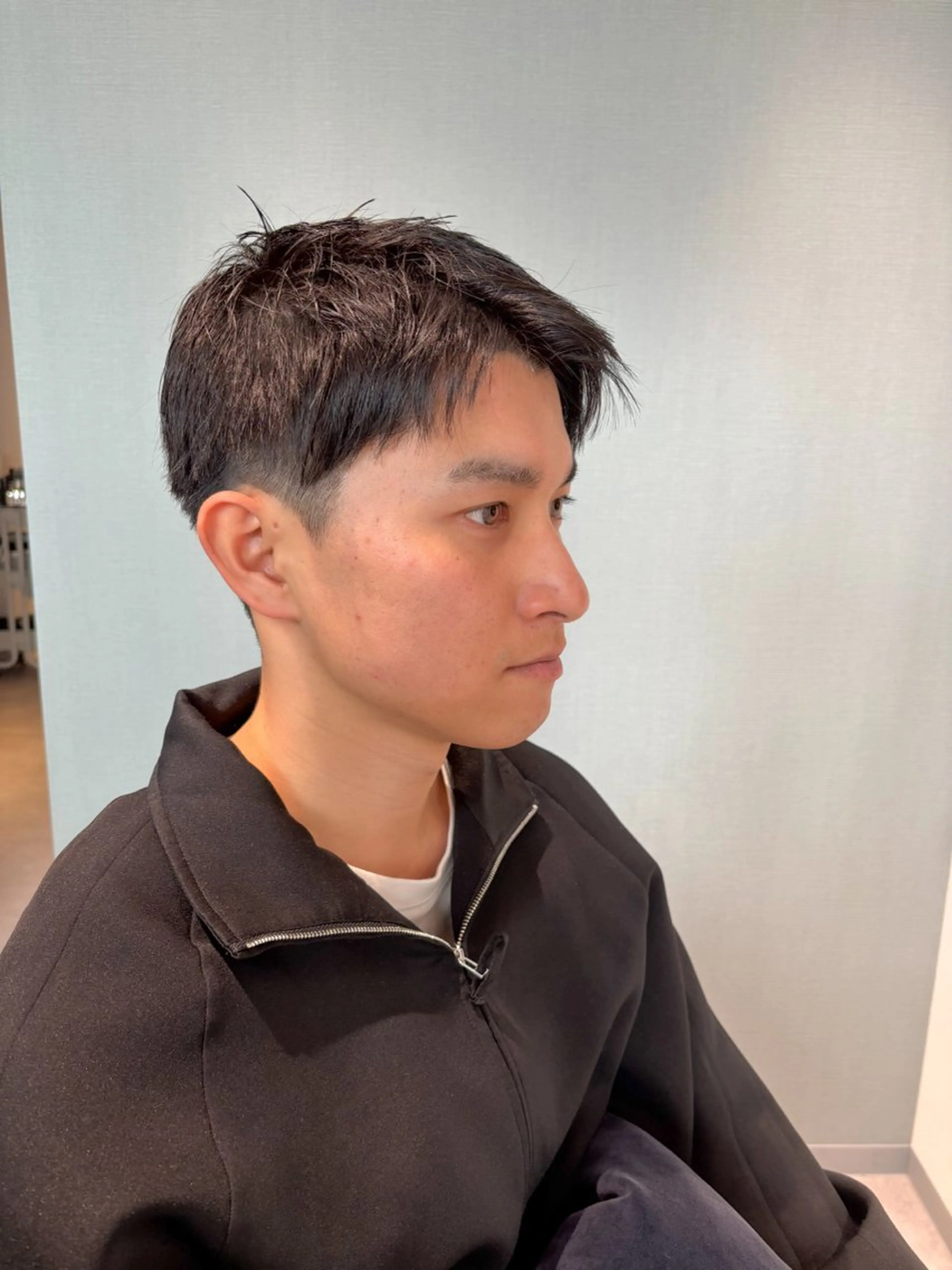ショート メンズ メンズベリーショート ベリーショート ショートヘア カット Kaho🌼/メンズ ニュアンスパーマのヘアスタイル