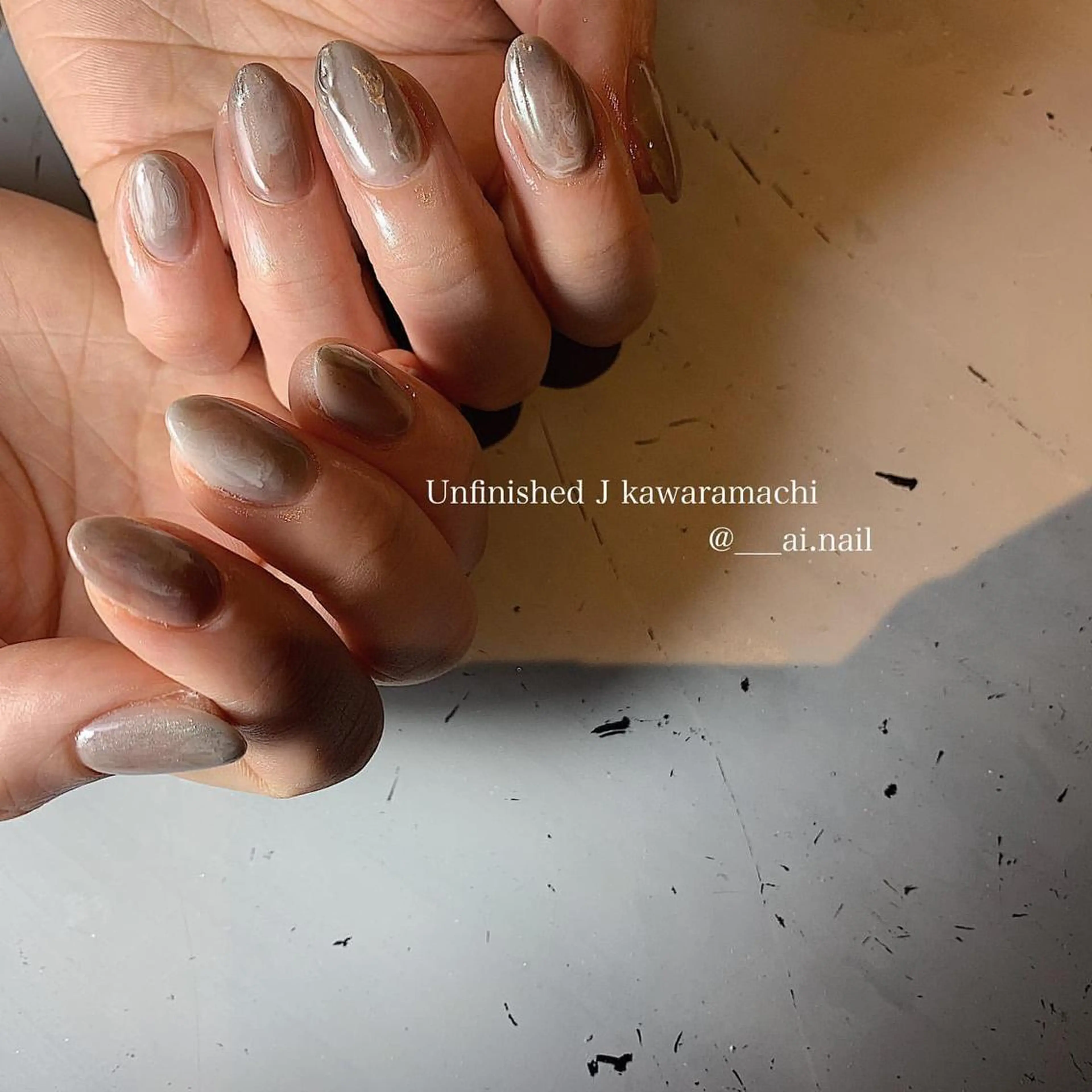 ネイル ハンドネイル 🍃伏見 / soL nail / aiのネイルデザイン