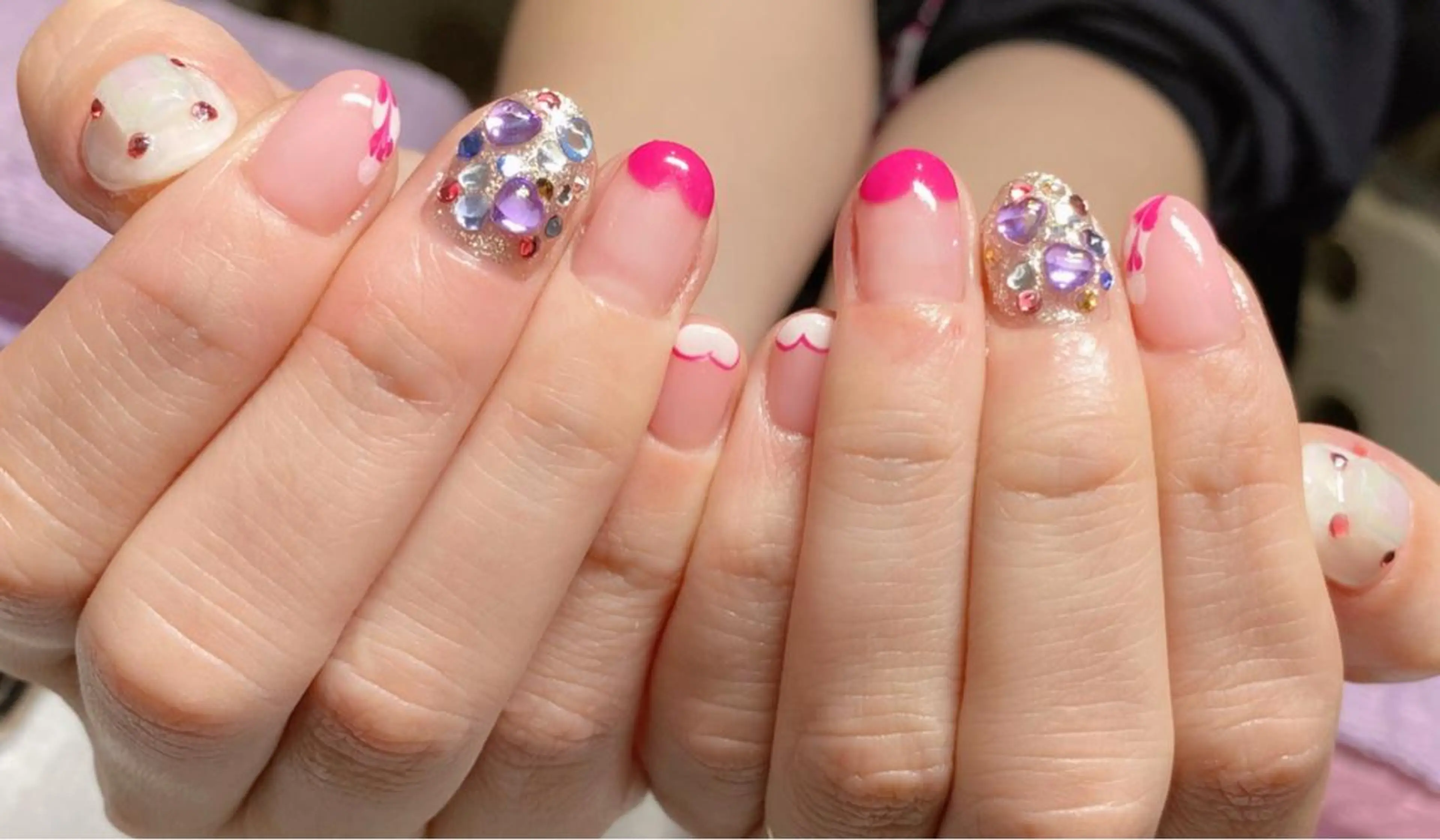 ネイル バレンタイン ハンドネイル ハンドケア u sのネイルデザイン