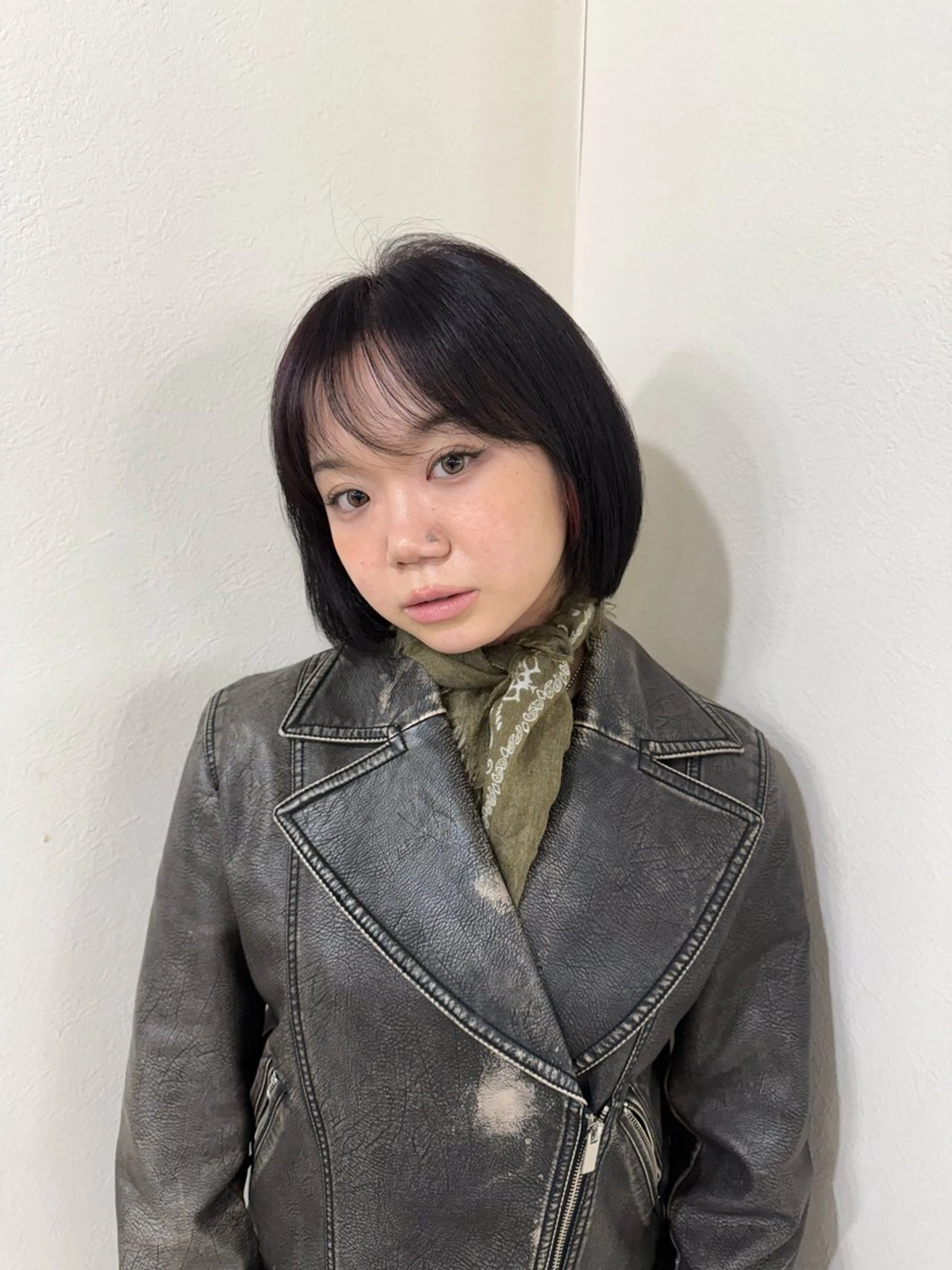 【暖色カラー】ワンカラー + トリートメント🍉🌺🧶🍄🍁🍑の写真