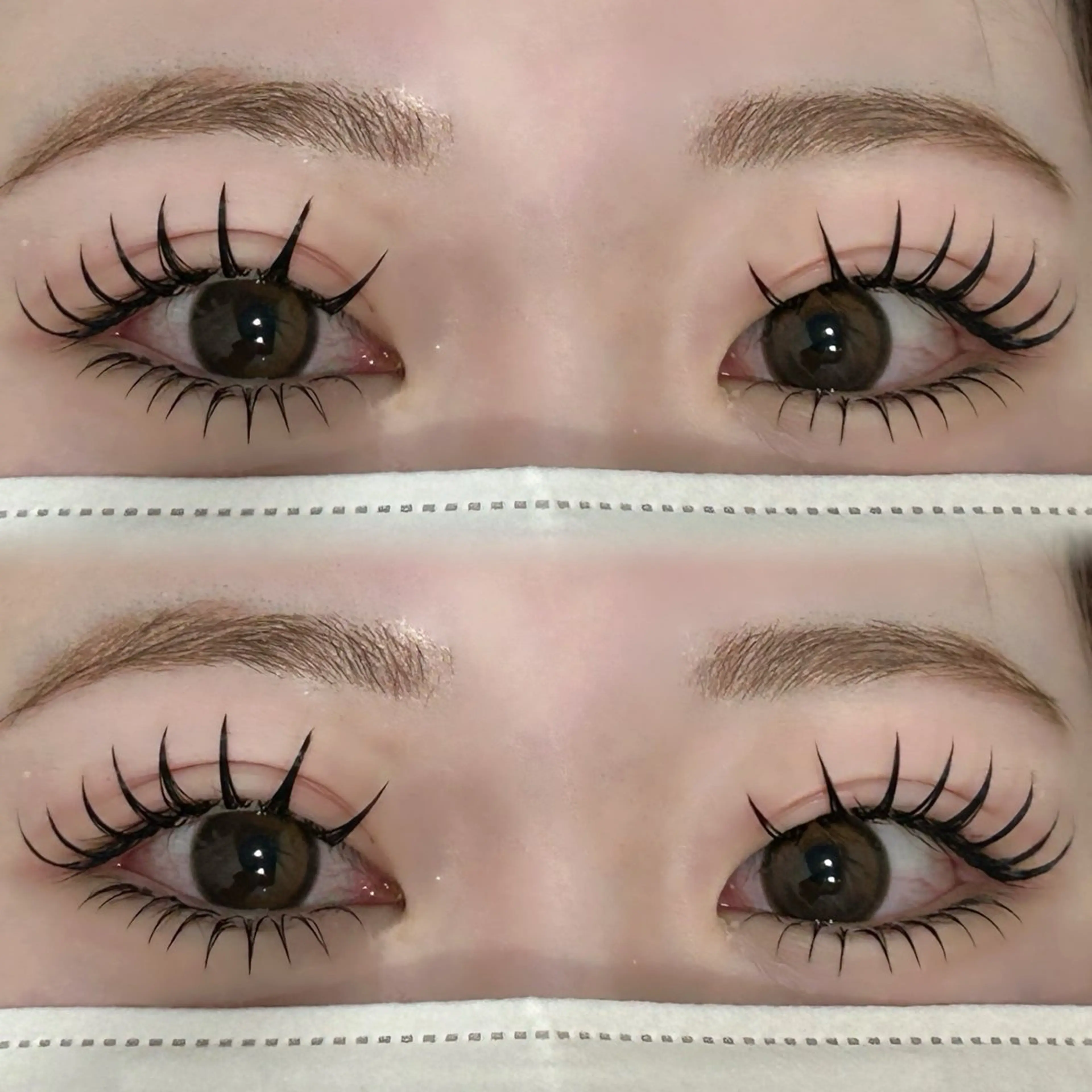 期間限定🎀バインドロックorダブルフラット✧︎*。【オフ別途】90分付け放題🖤（80~100束目安）の写真