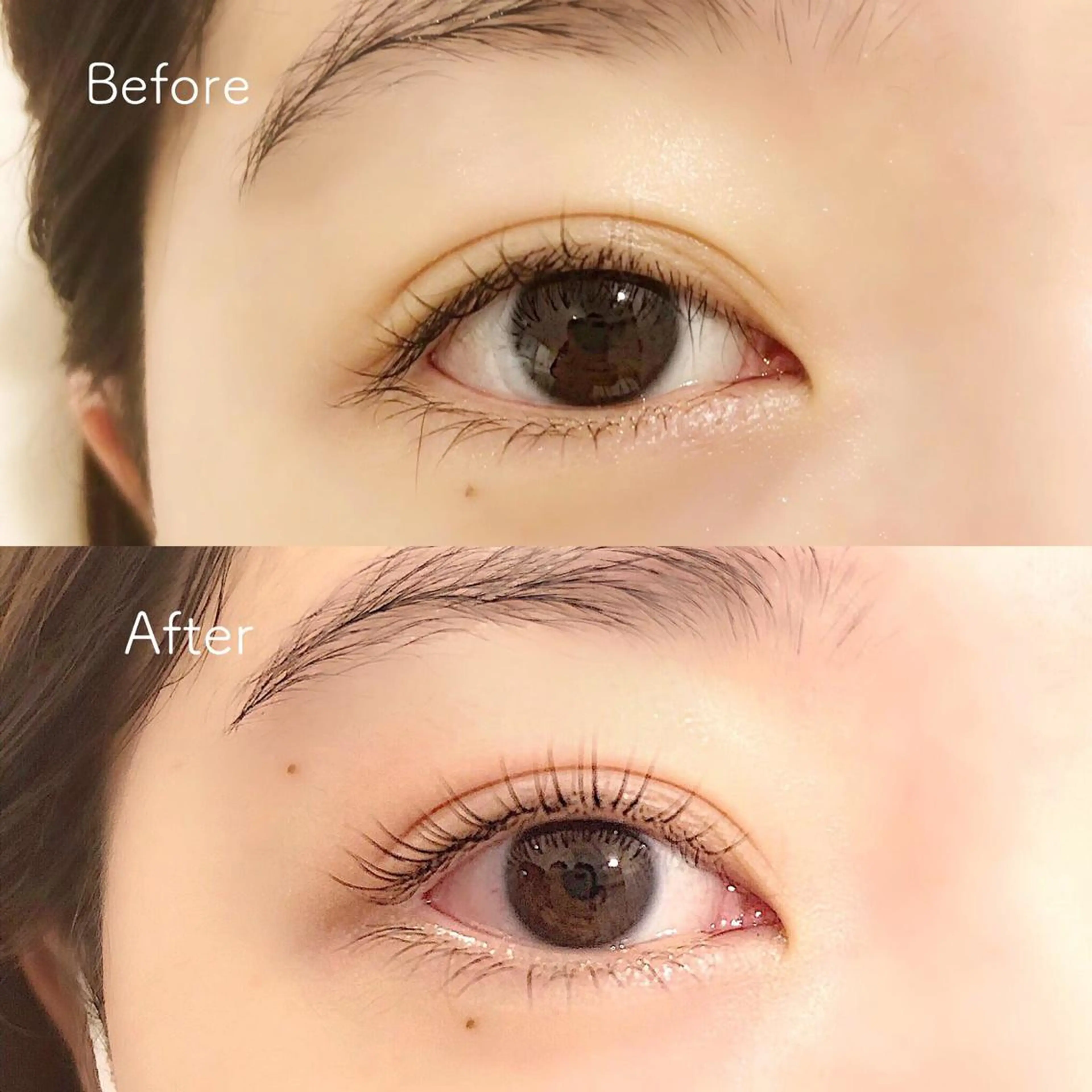 マツエク・マツパ ナチュラル 一重×まつ毛パーマ マツパ 渡邊 琴乃のマツエク・マツパデザイン