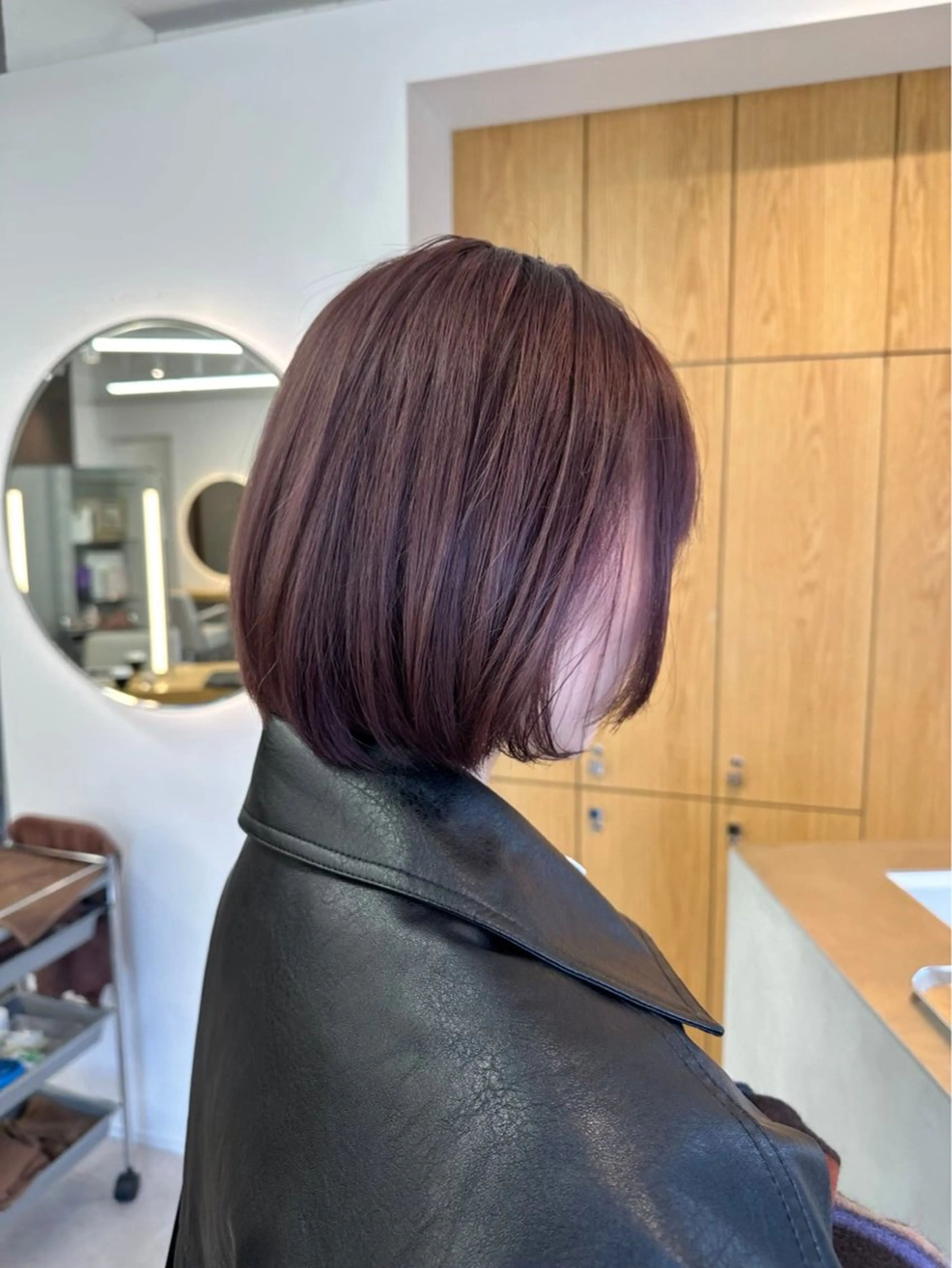 カラー ブラウンカラー ピンクカラー 🐰カラー/ボブ/ manato🦊のヘアスタイル