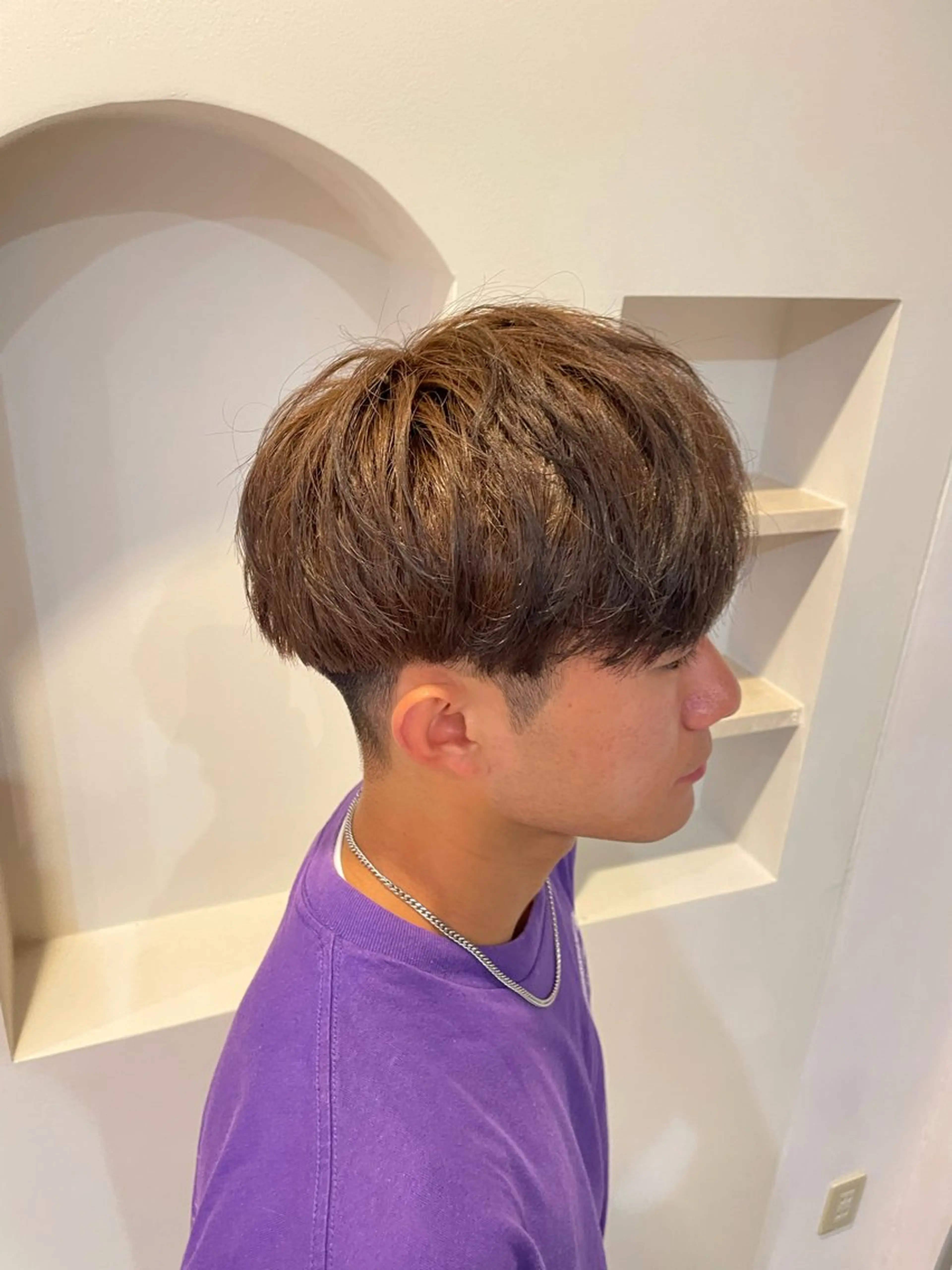 メンズ トヨシマ シュウトのヘアスタイル