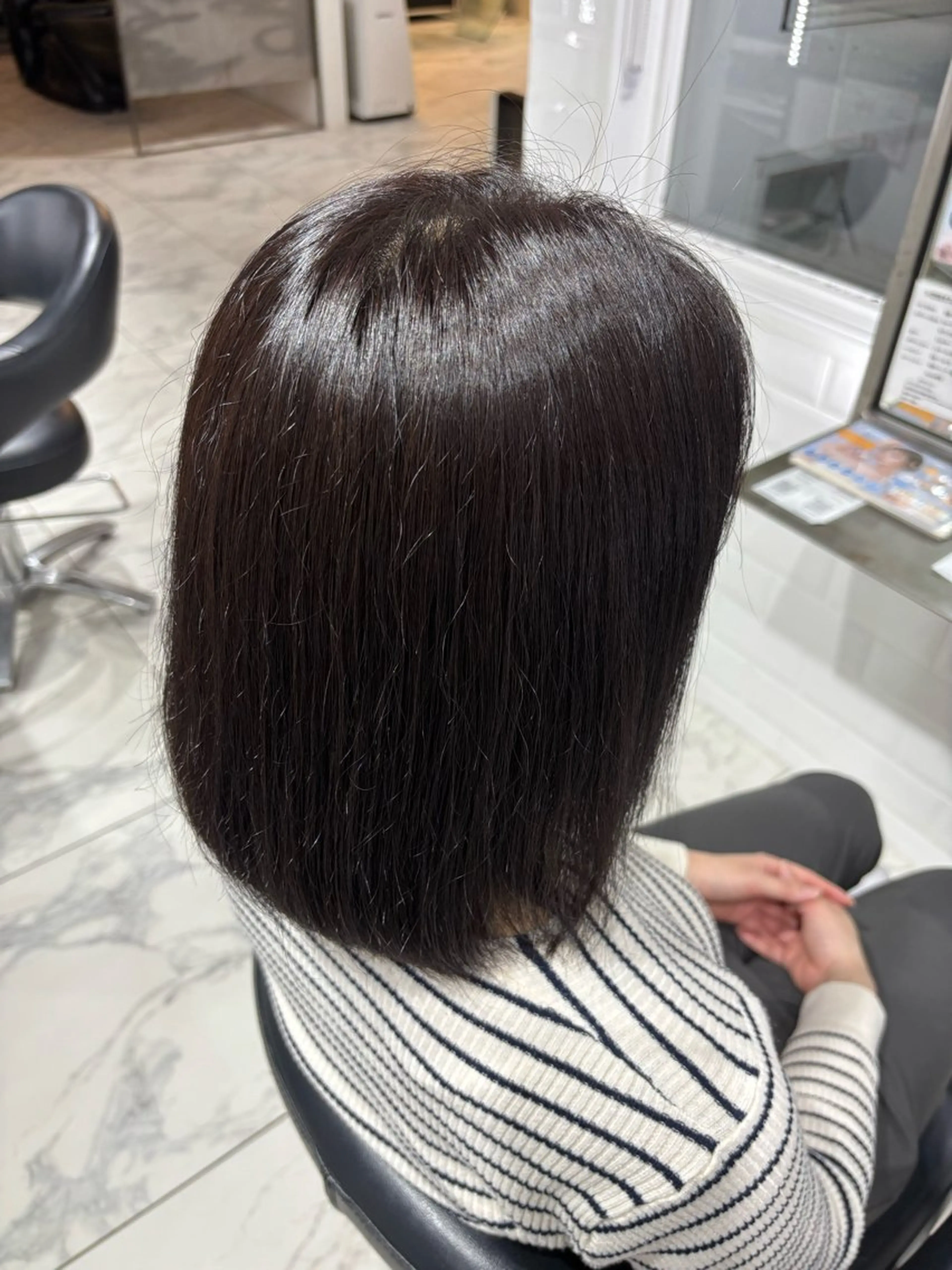 ミディアム カラー ケア特化🫧稲原 穂乃花のヘアスタイル