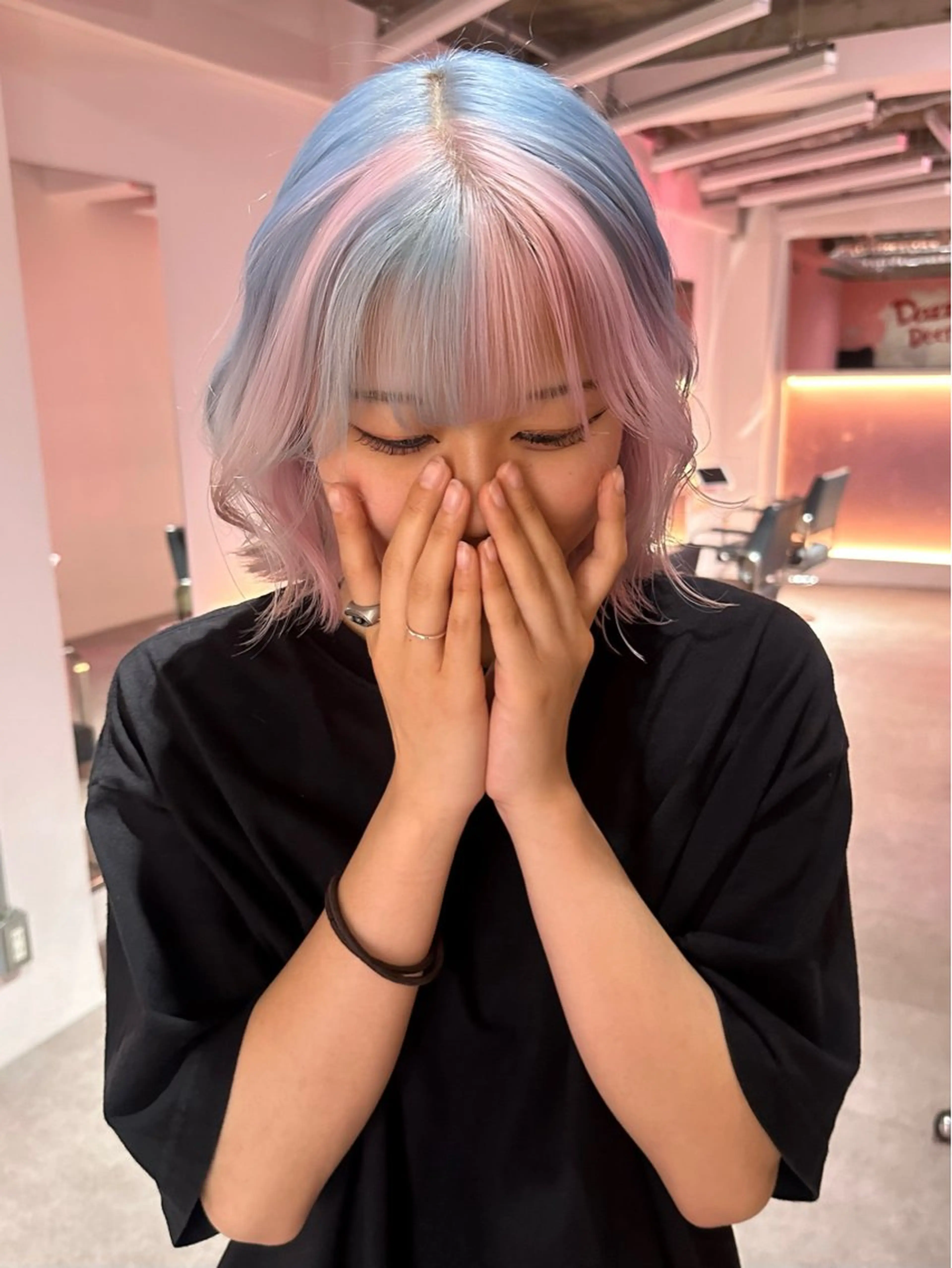 ショート ヘアカラー トリートメント ブリーチカラー 特化/MAHIROのヘアスタイル