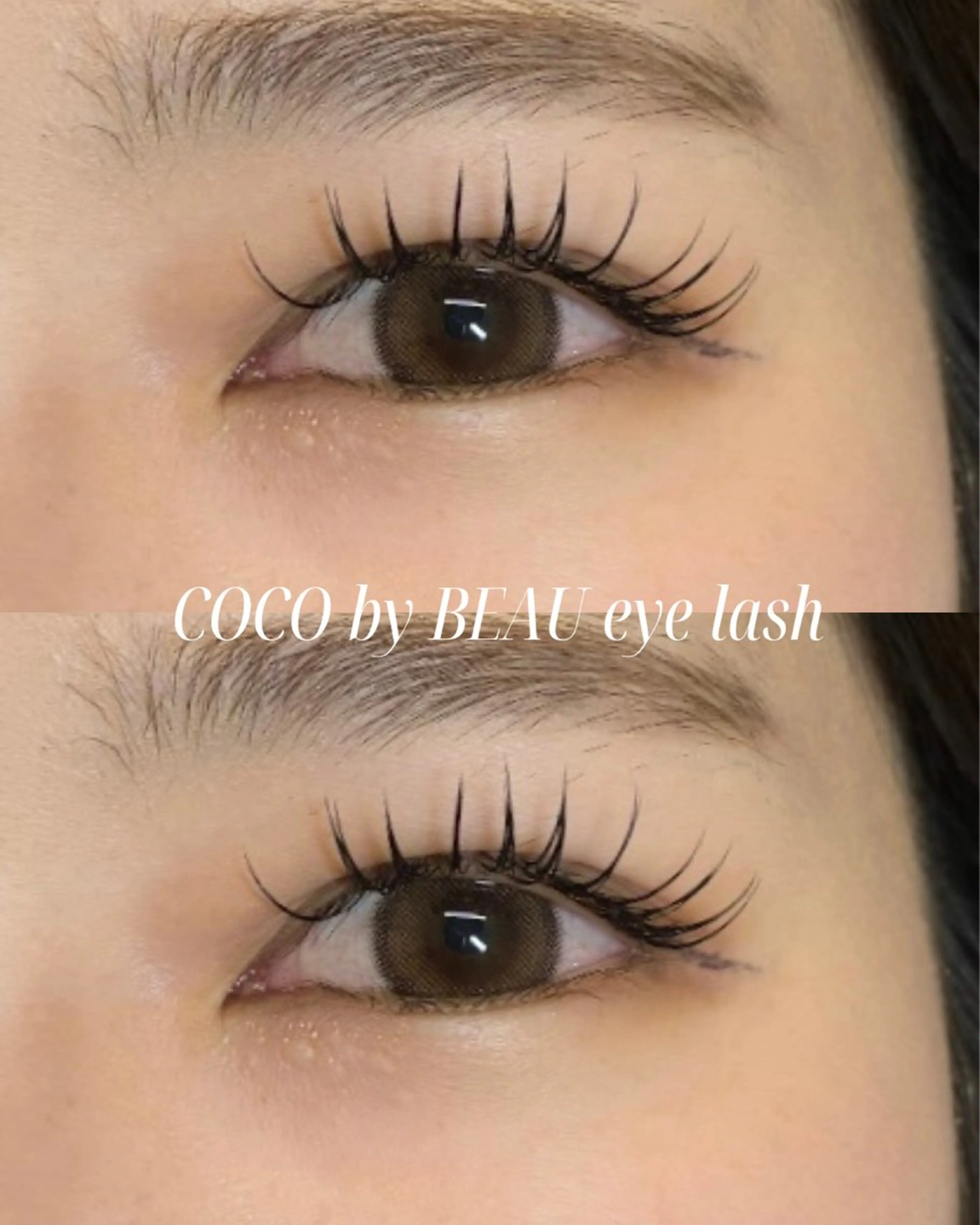 マツエク・マツパ フラットラッシュ マツエク COCO  by BEAU eye lash 栗東所属・COCO 神崎のマツエク・マツパデザイン