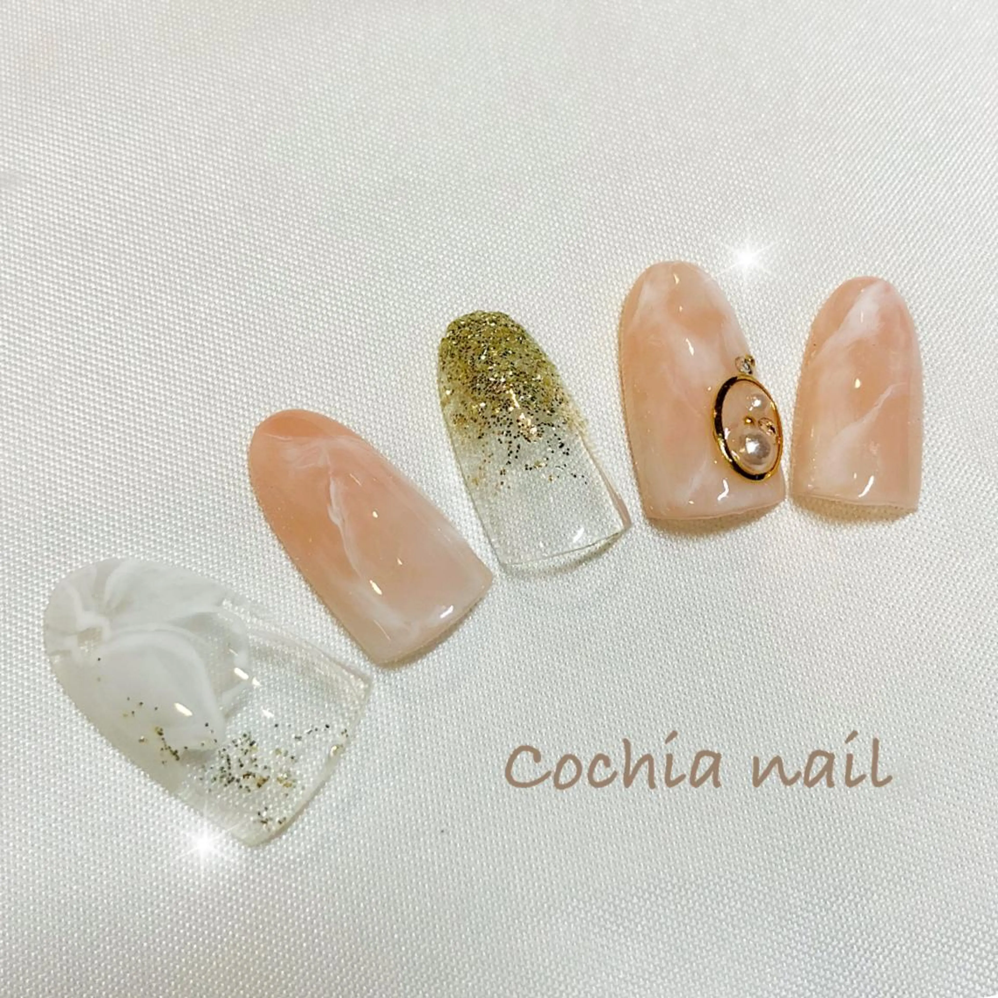 ネイル ハンドネイル ☆Cochia nail☆のネイルデザイン