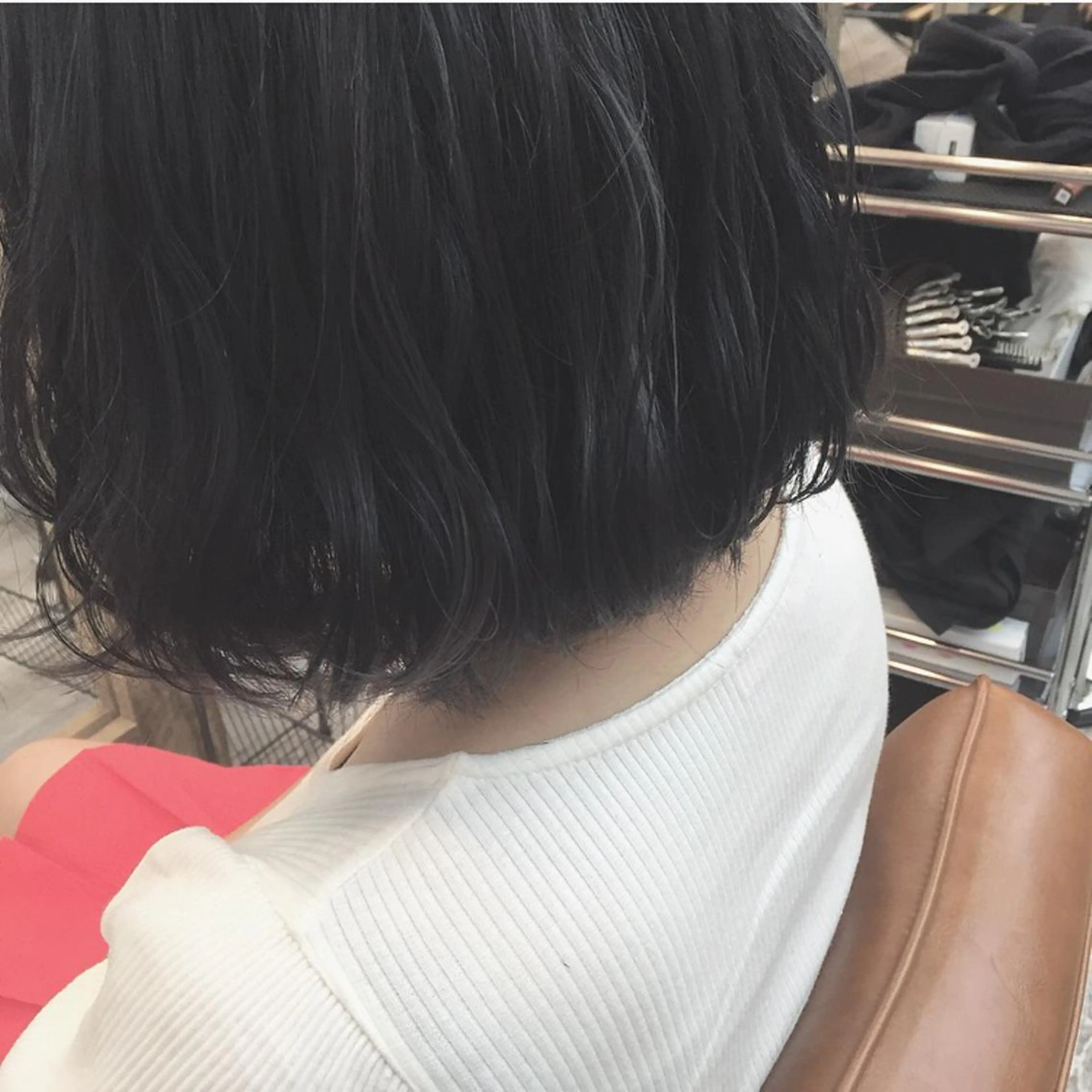 ミディアム カラー 前髪顔周り✂️店長 ❤️アマミヤ❤️のヘアスタイル