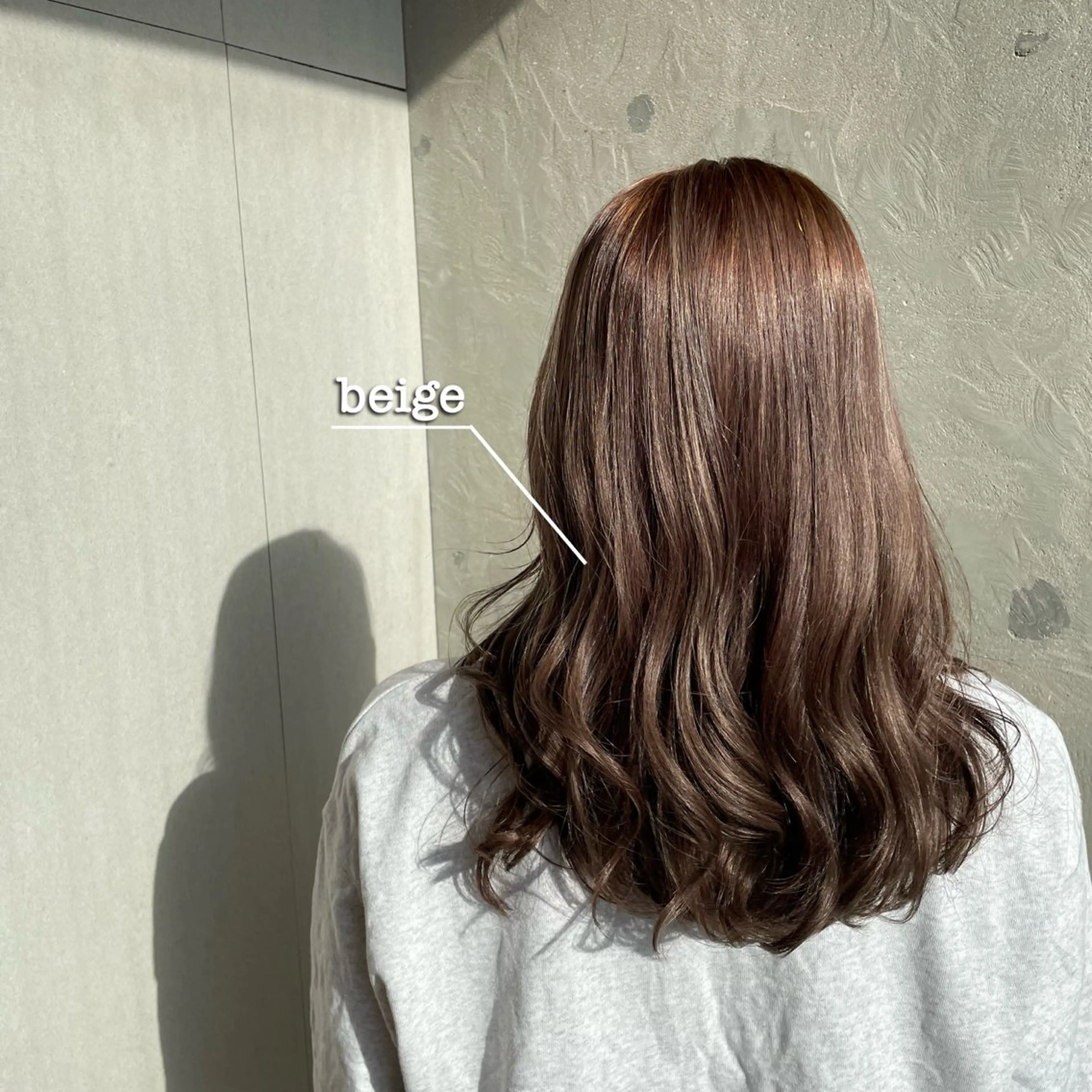 ロング カラー カット ヘアカラー トリートメント 綾 里🪽のヘアスタイル