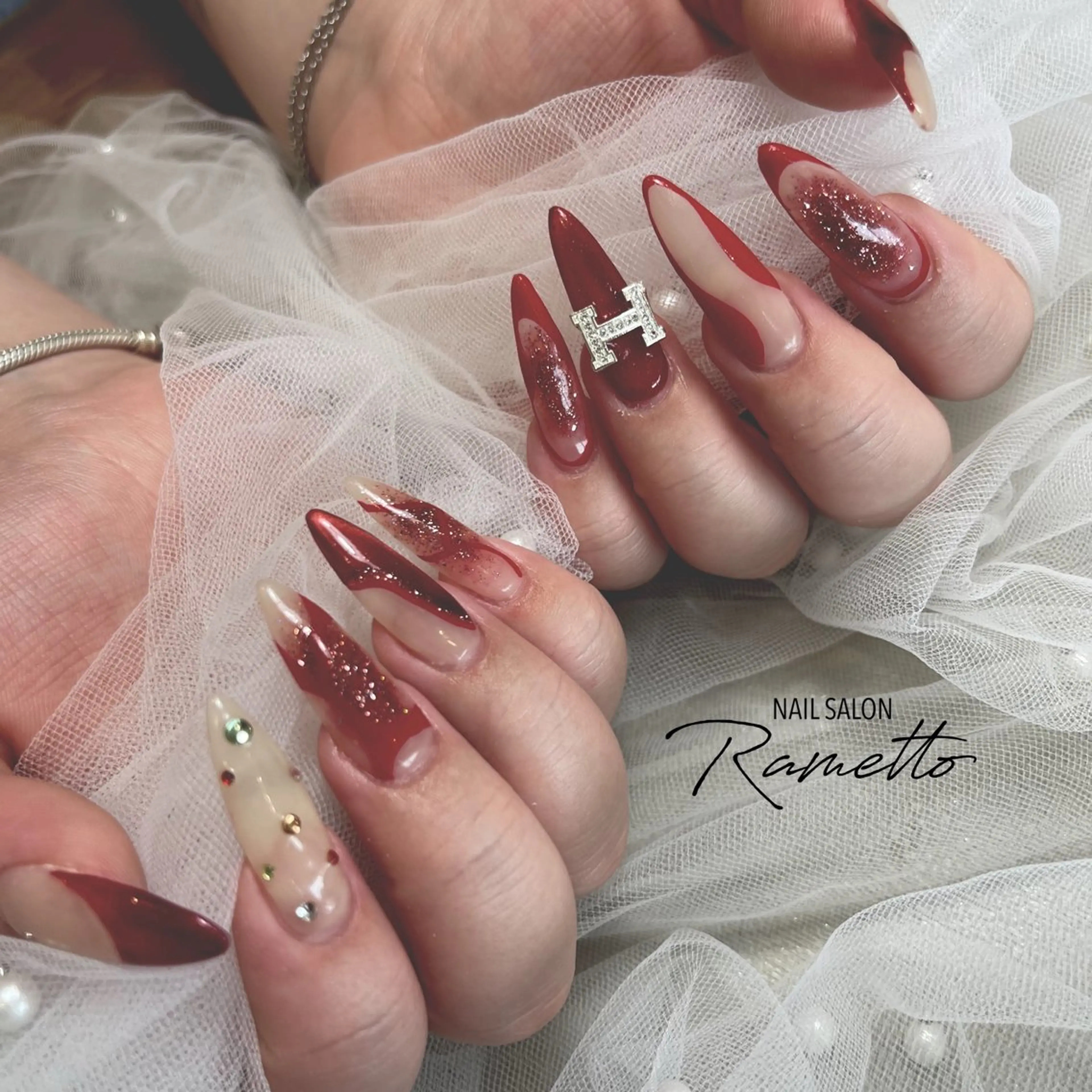 ネイル ハンドネイル NAILSALON Ramettoのネイルデザイン