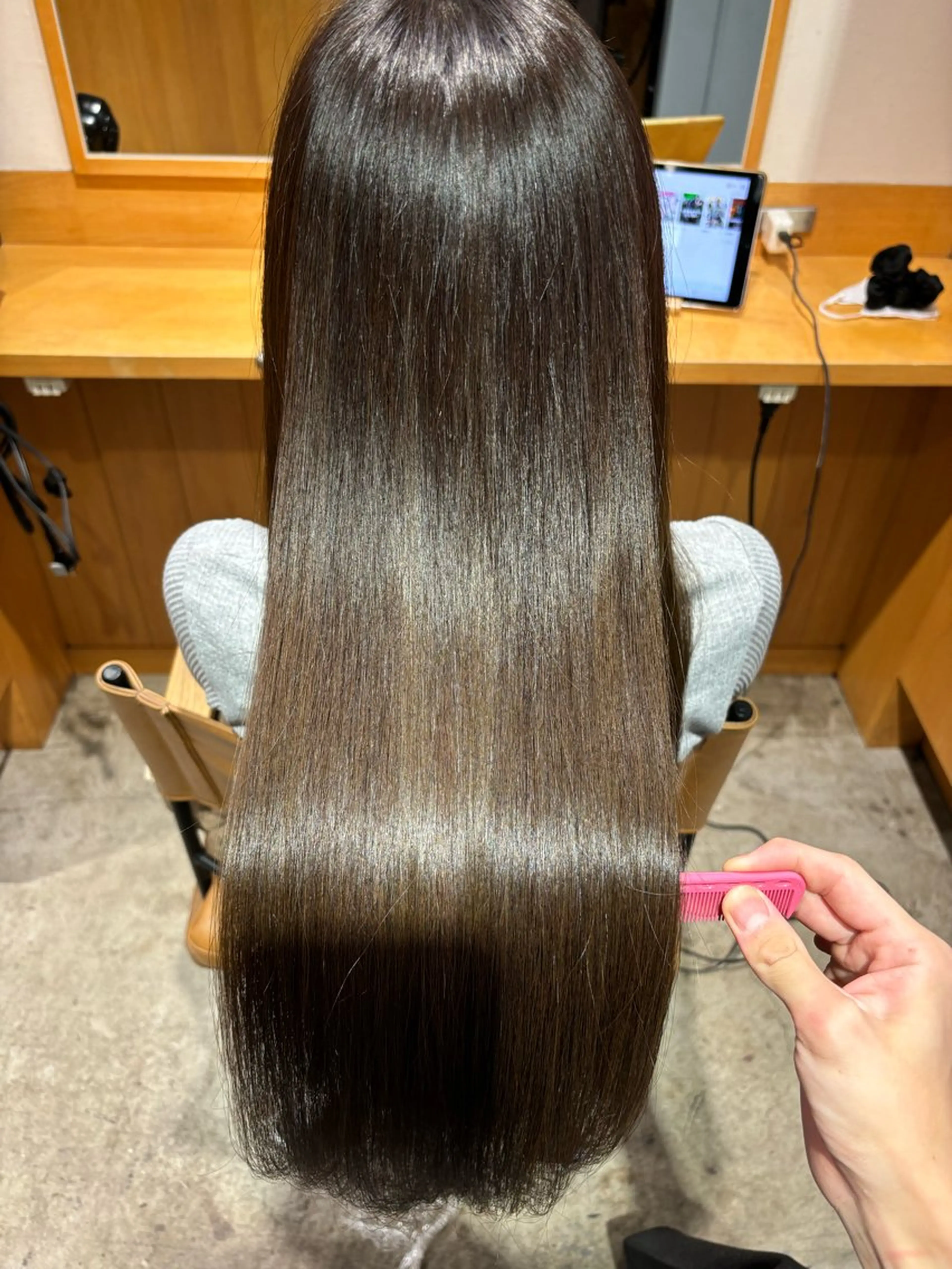 ロング カット ヘアカラー トリートメント 【Amphi Tokyo】宮原のヘアスタイル