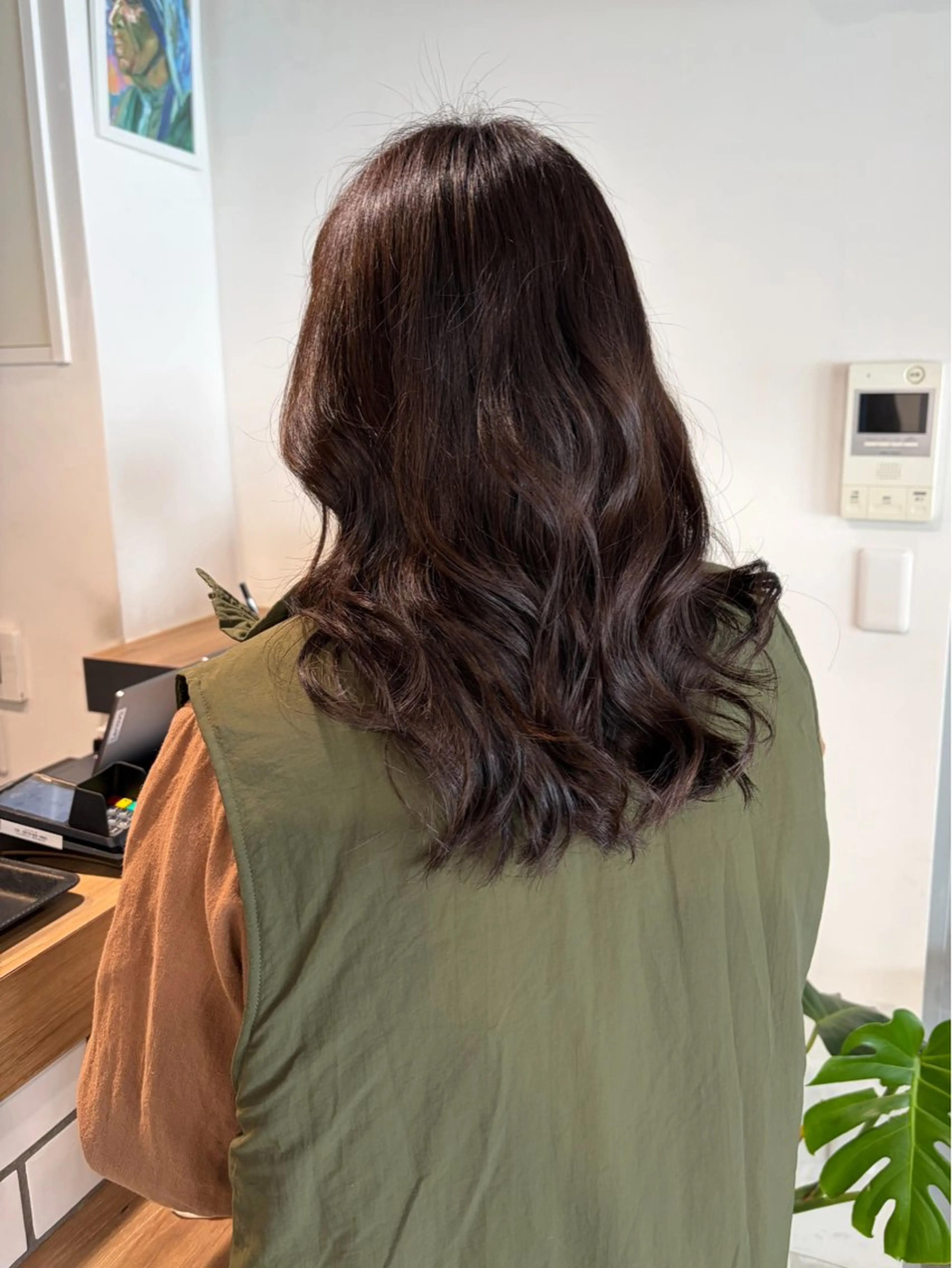 カラー カット ヘアカラー トリートメント 髪質改善カラー× レイヤー/rinaのヘアスタイル