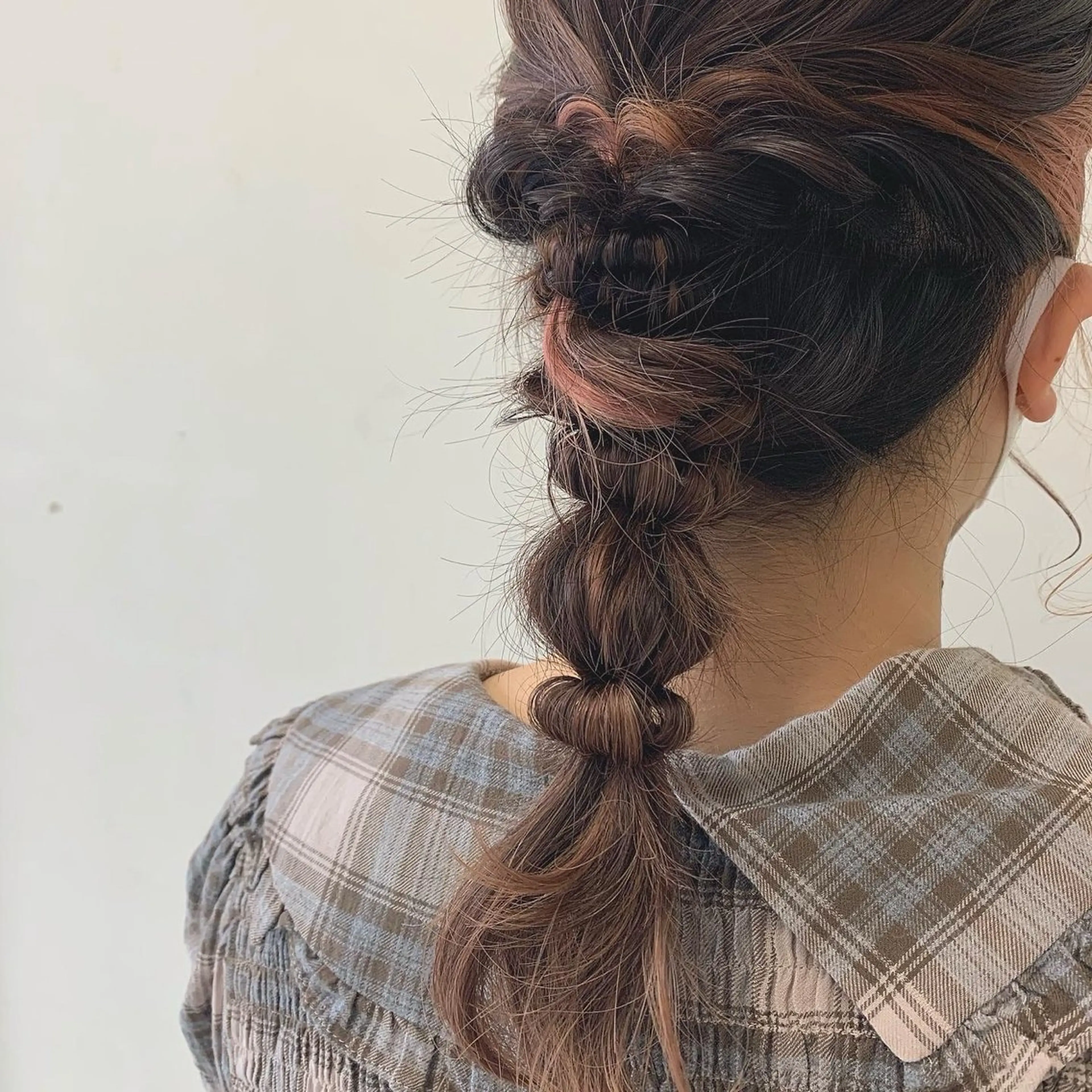 セミロング ヘアセット 保谷 菜々美のヘアスタイル