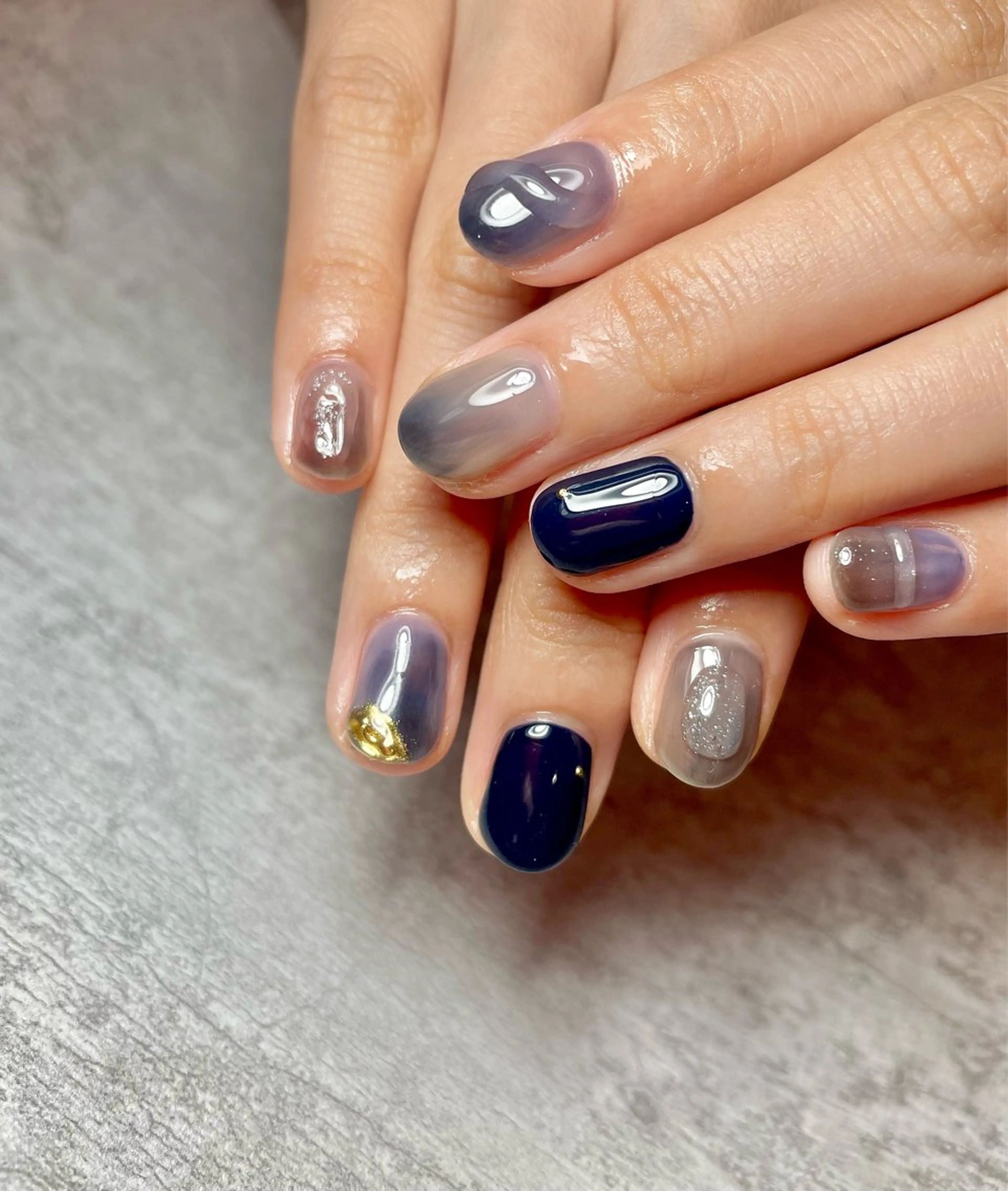 ネイル アートネイル クリアネイル 持ち込み ニュアンスネイル ぷっくりネイル BEAUTY GARDEN 【nail salon unseul】所属・nana .のネイルデザイン