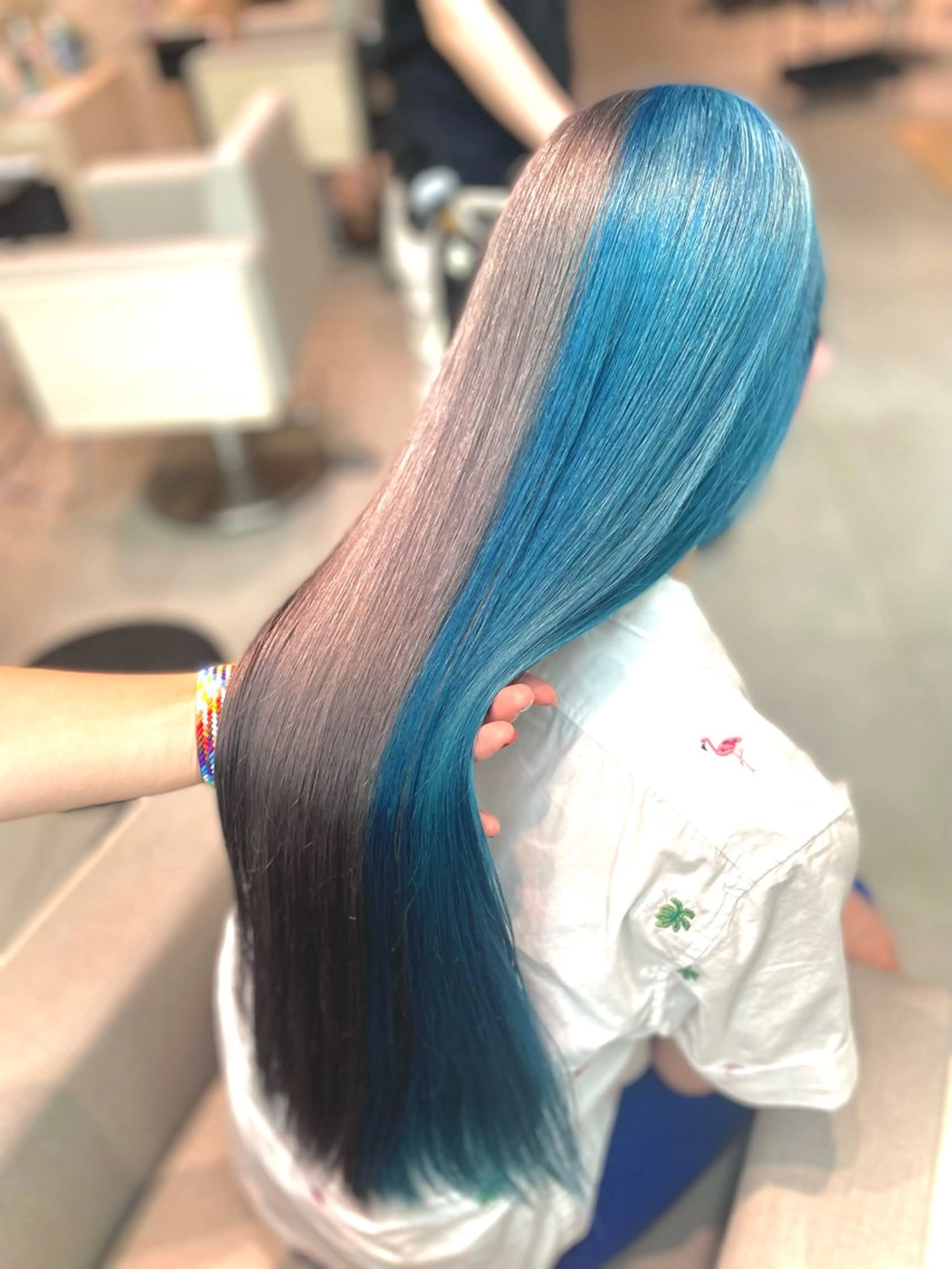 今だけ限定🌈ケアブリーチカラー👩🏼💕の写真