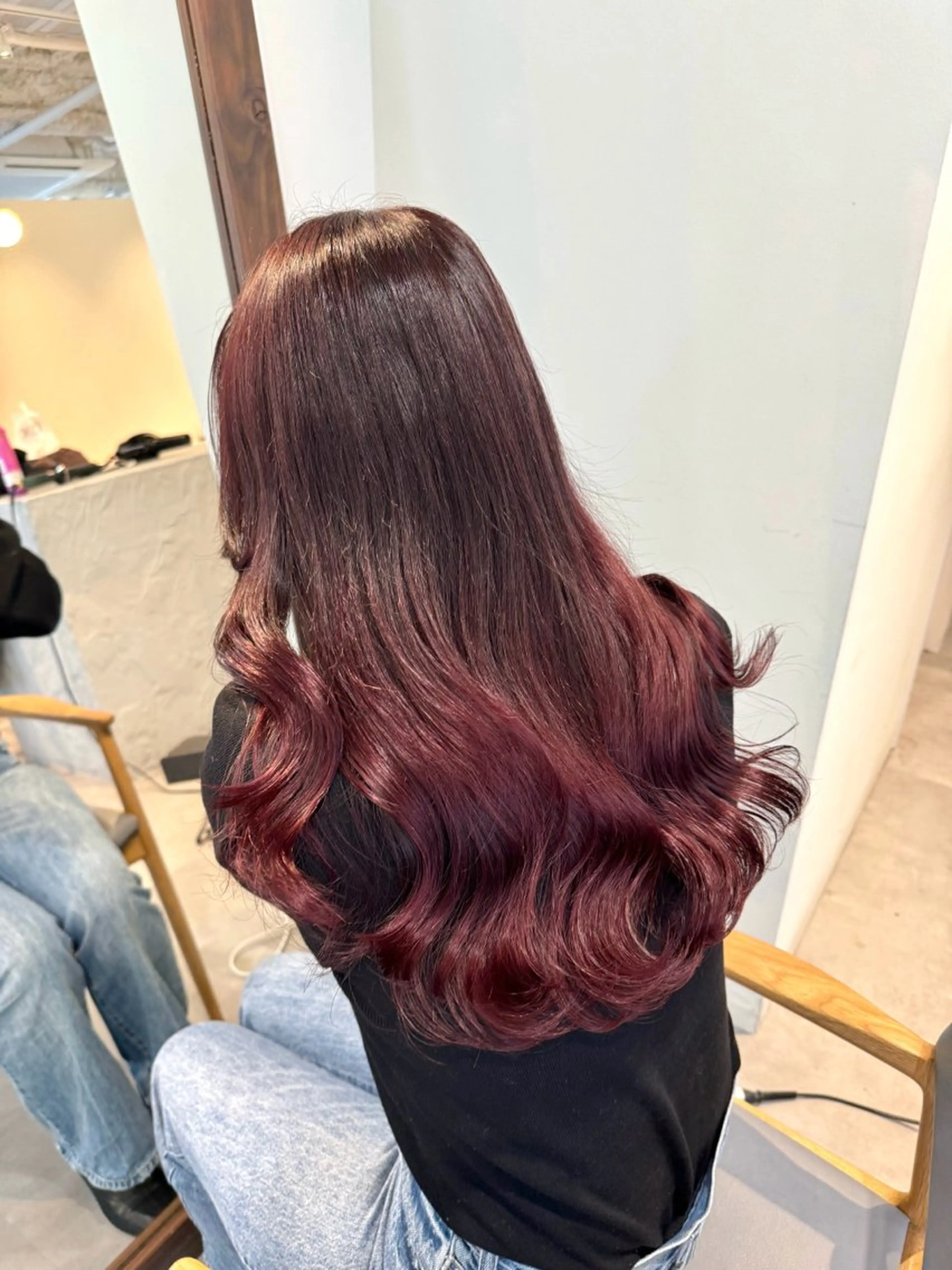 ロング カラー ayaka♡ 柔らかカラーのヘアスタイル