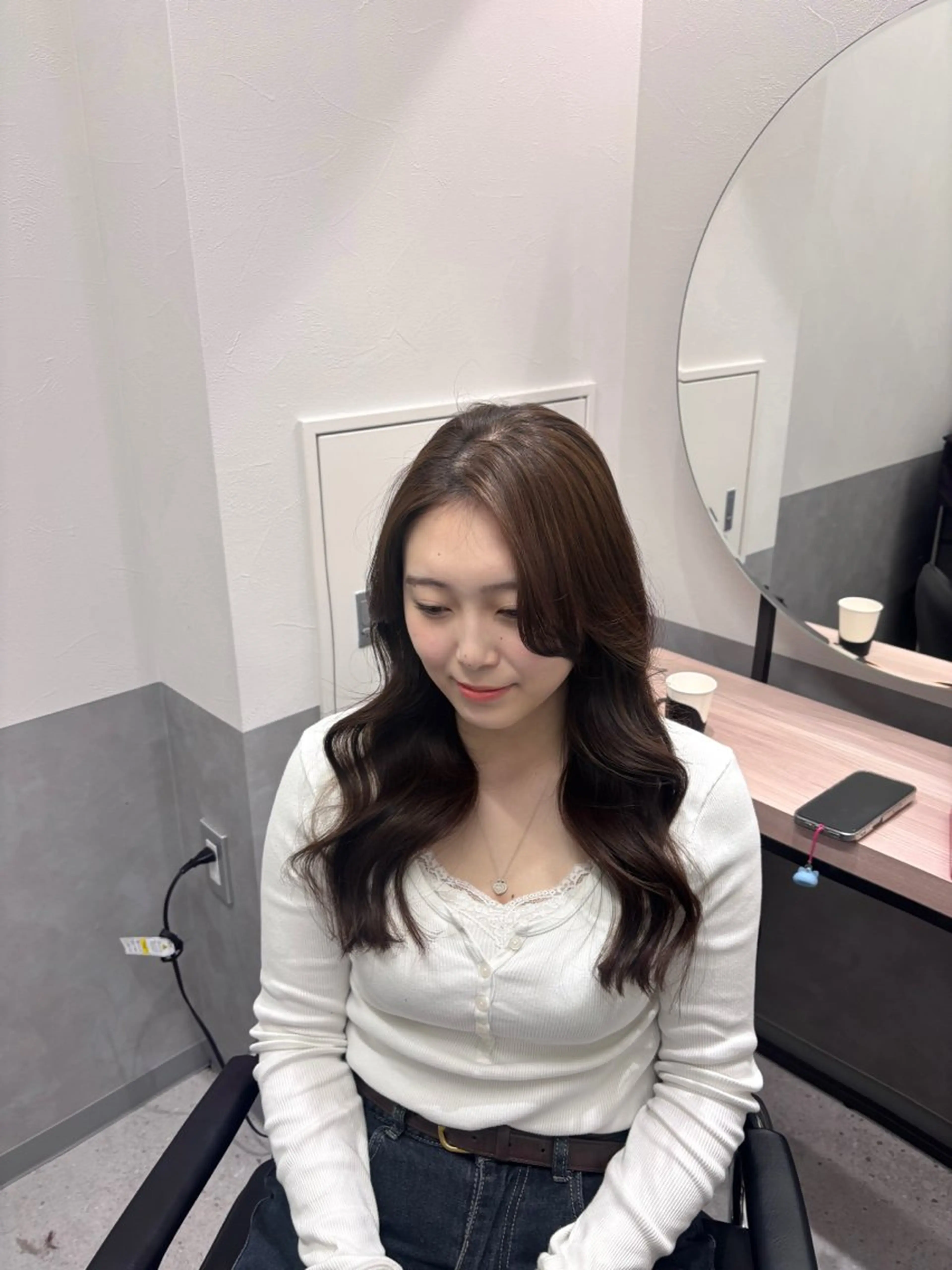 ロング カット ヘアカラー トリートメント ヘッドスパ 🍒Sumire ／モデル募集中🍒のヘアスタイル