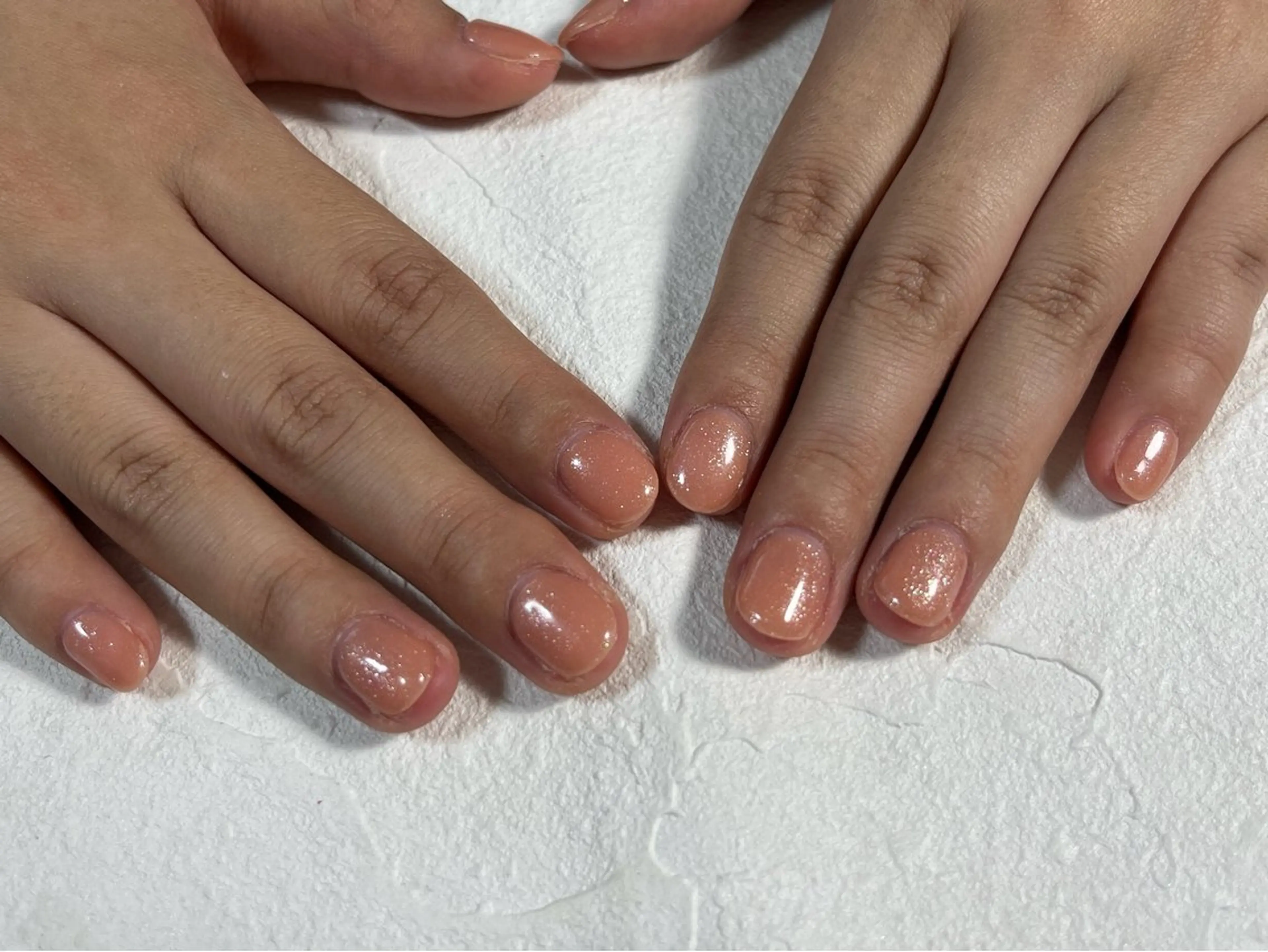 ネイル オーロラネイル フットネイル フレンチネイル ジェルネイル 韓国ネイル ハンドネイル kiki nail たまプラーザのネイルデザイン