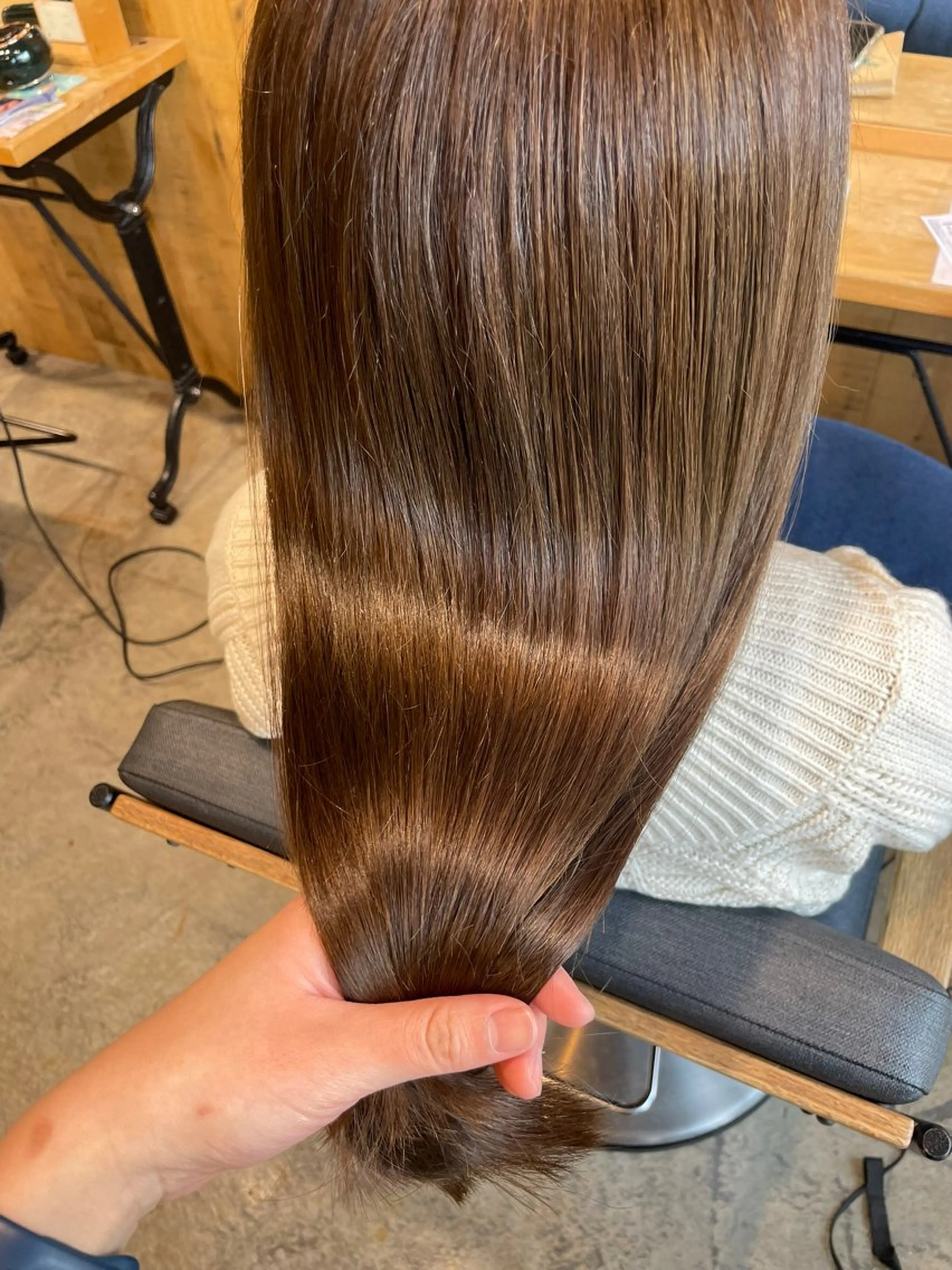 🫧🇰🇷【人気】🇰🇷🫧ワンカラー➕トリートメント[韓国水トリートメント]🪼《スタイリストチェックあり》の写真