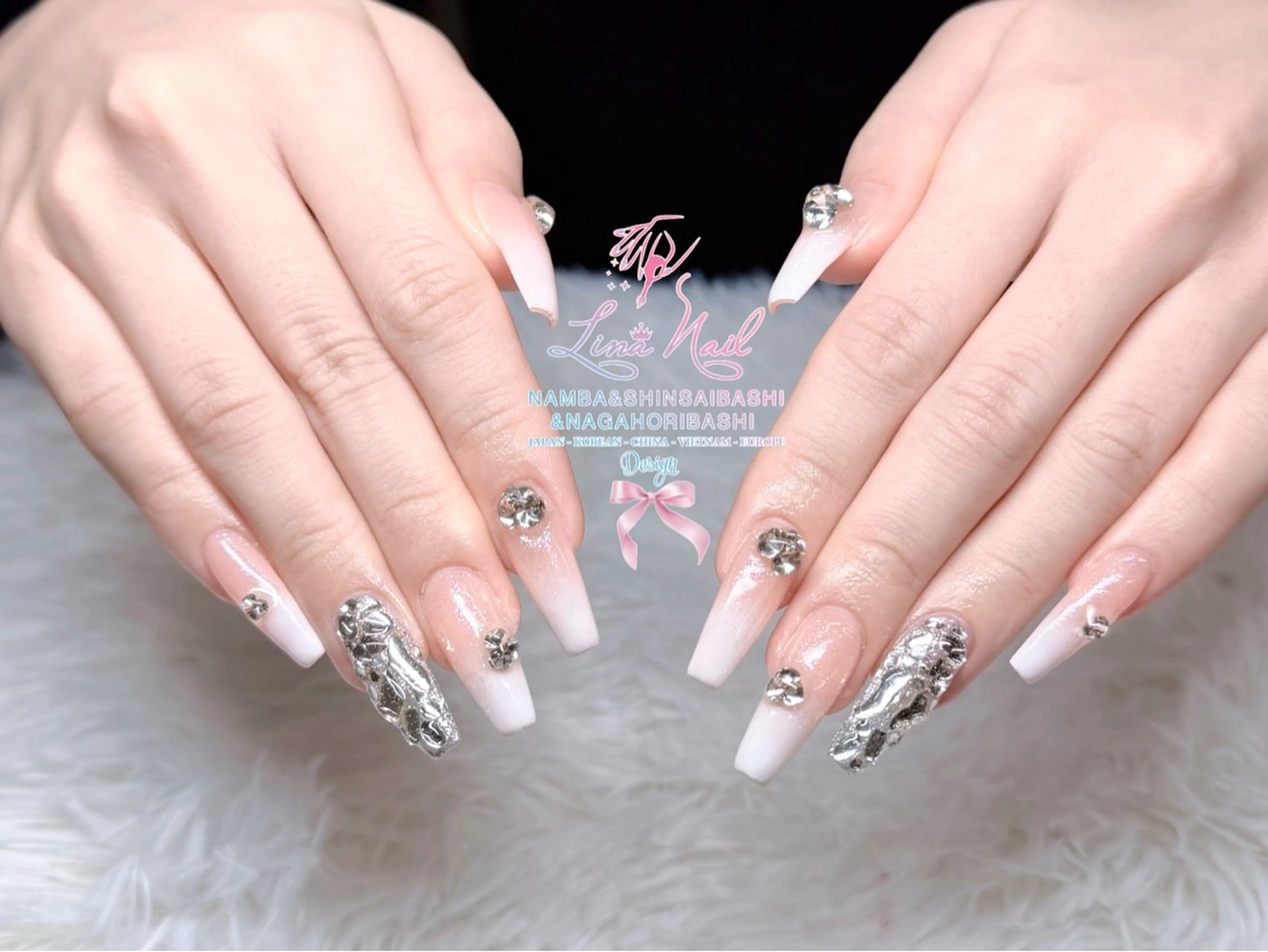ネイル フットネイル ジェルネイル 持ち込み ネイルチップ ハンドネイル リナネイル 長堀橋店／東心斎橋店のネイルデザイン