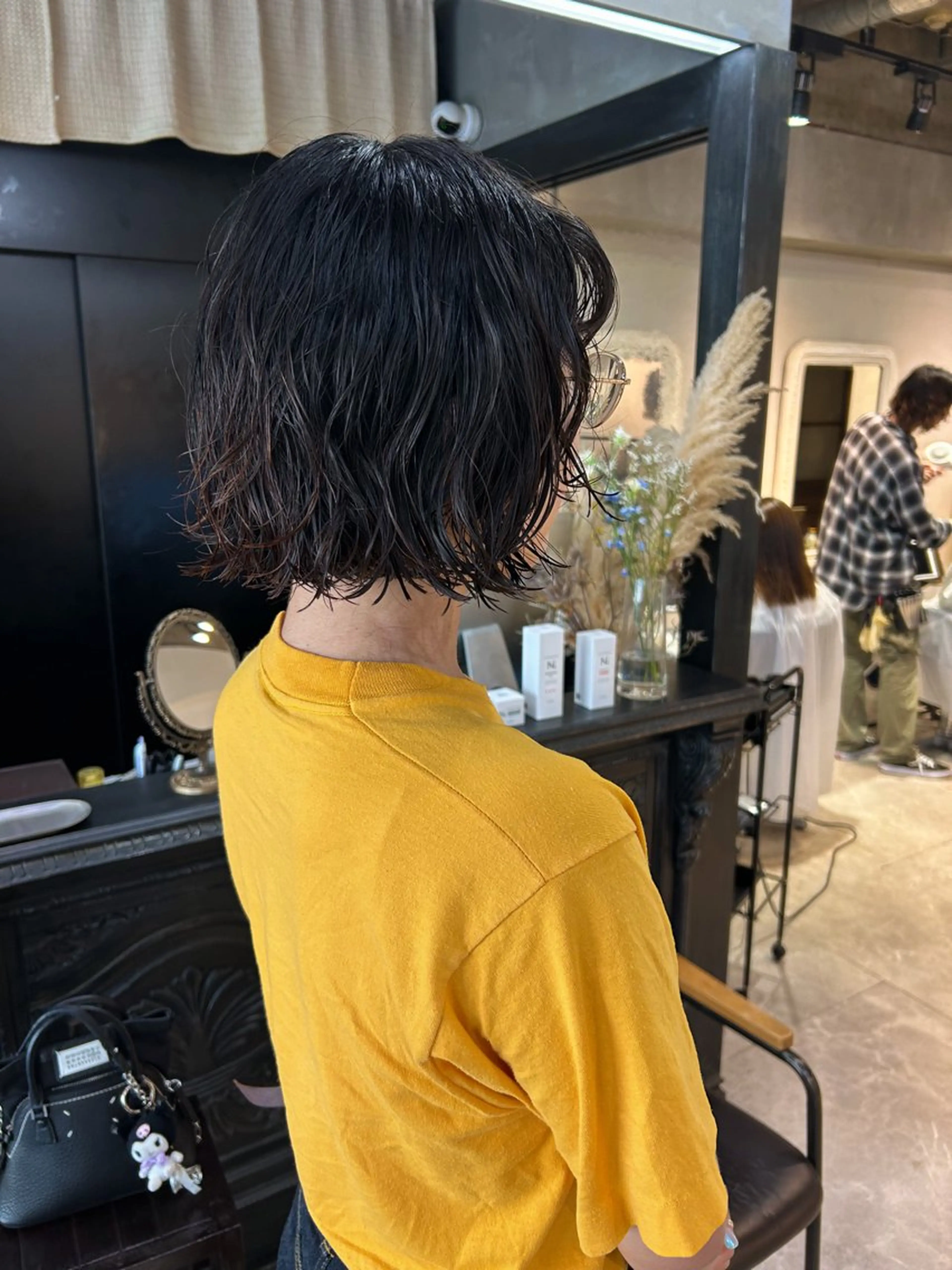 ショート パーマ レディースパーマ モデル募集RIKOのヘアスタイル