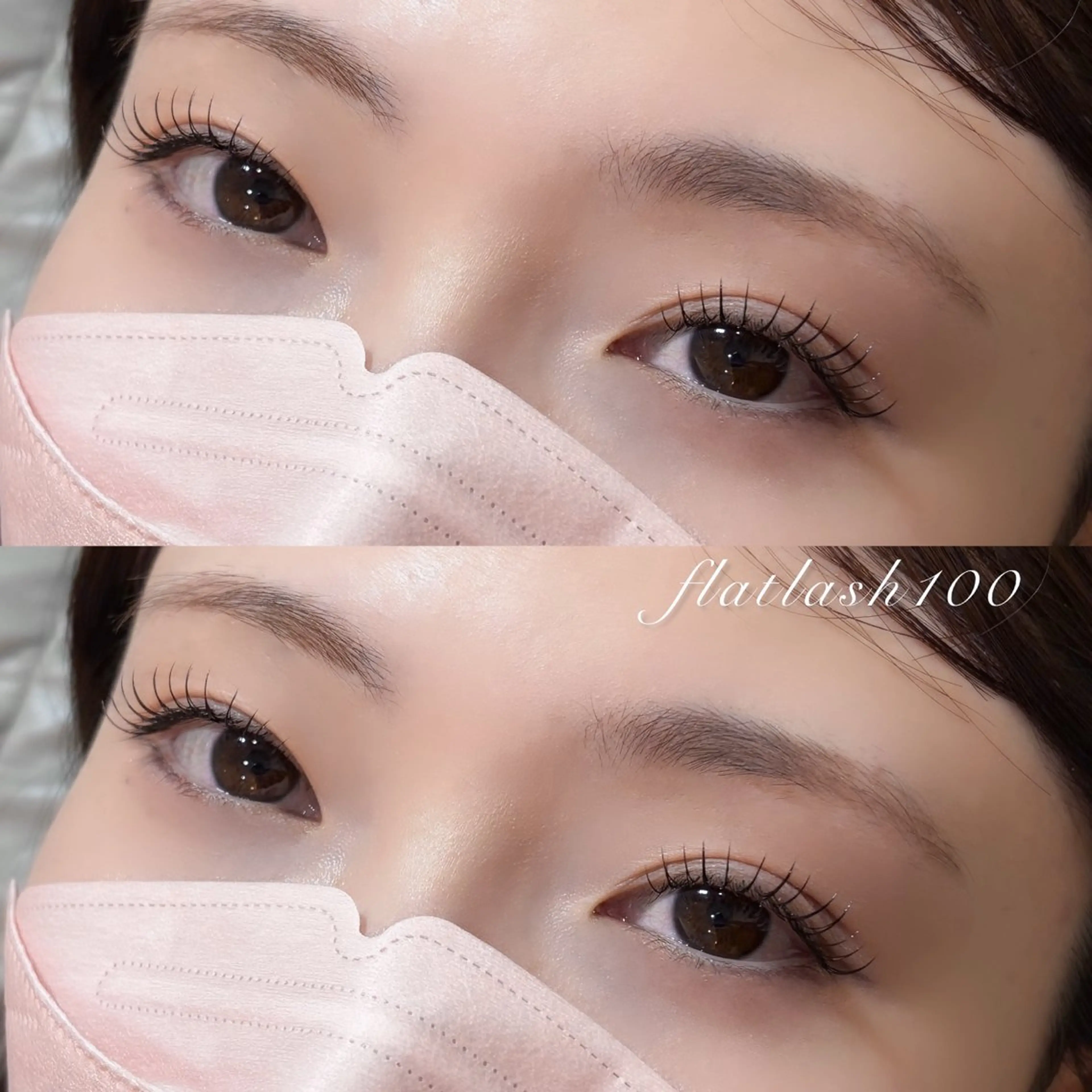 マツエク・マツパ フラットラッシュ マツエク MIDI所属・MIDI 麦島のマツエク・マツパデザイン