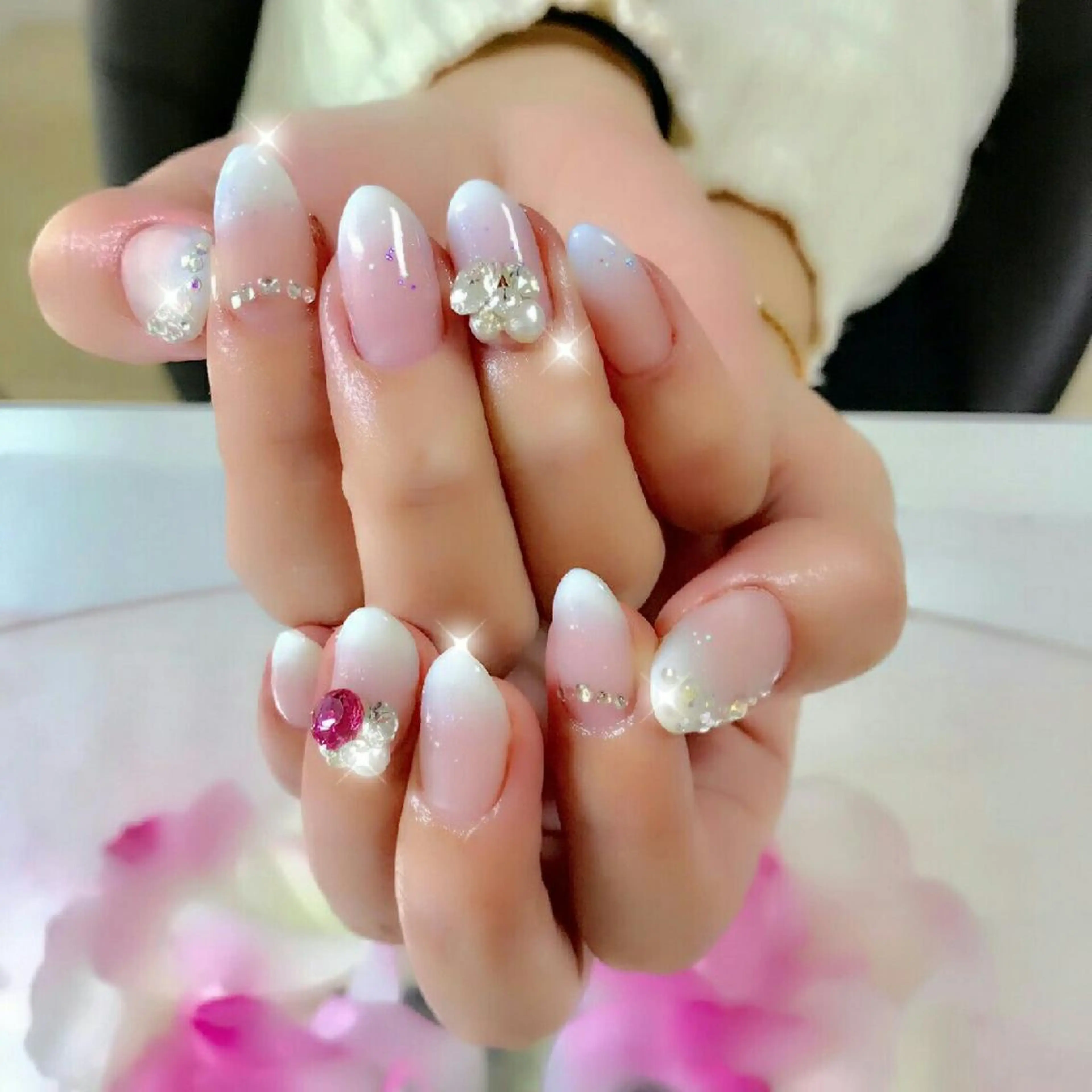 ネイル グラデーション nail salon ipuniのネイルデザイン