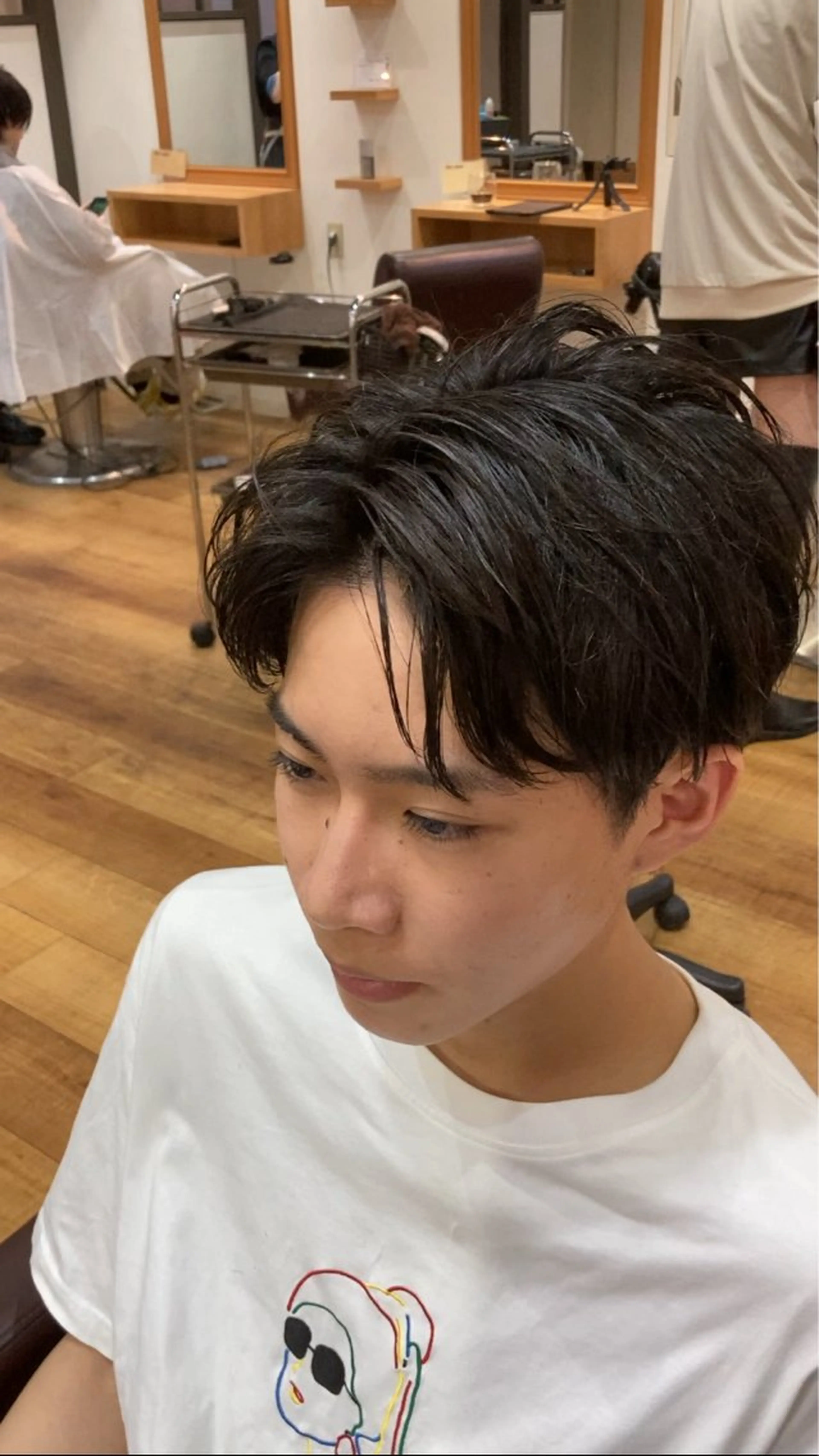 【メンズ新規様限定】カット➕曲がる縮毛矯正➕TOKIOトリートメントの写真